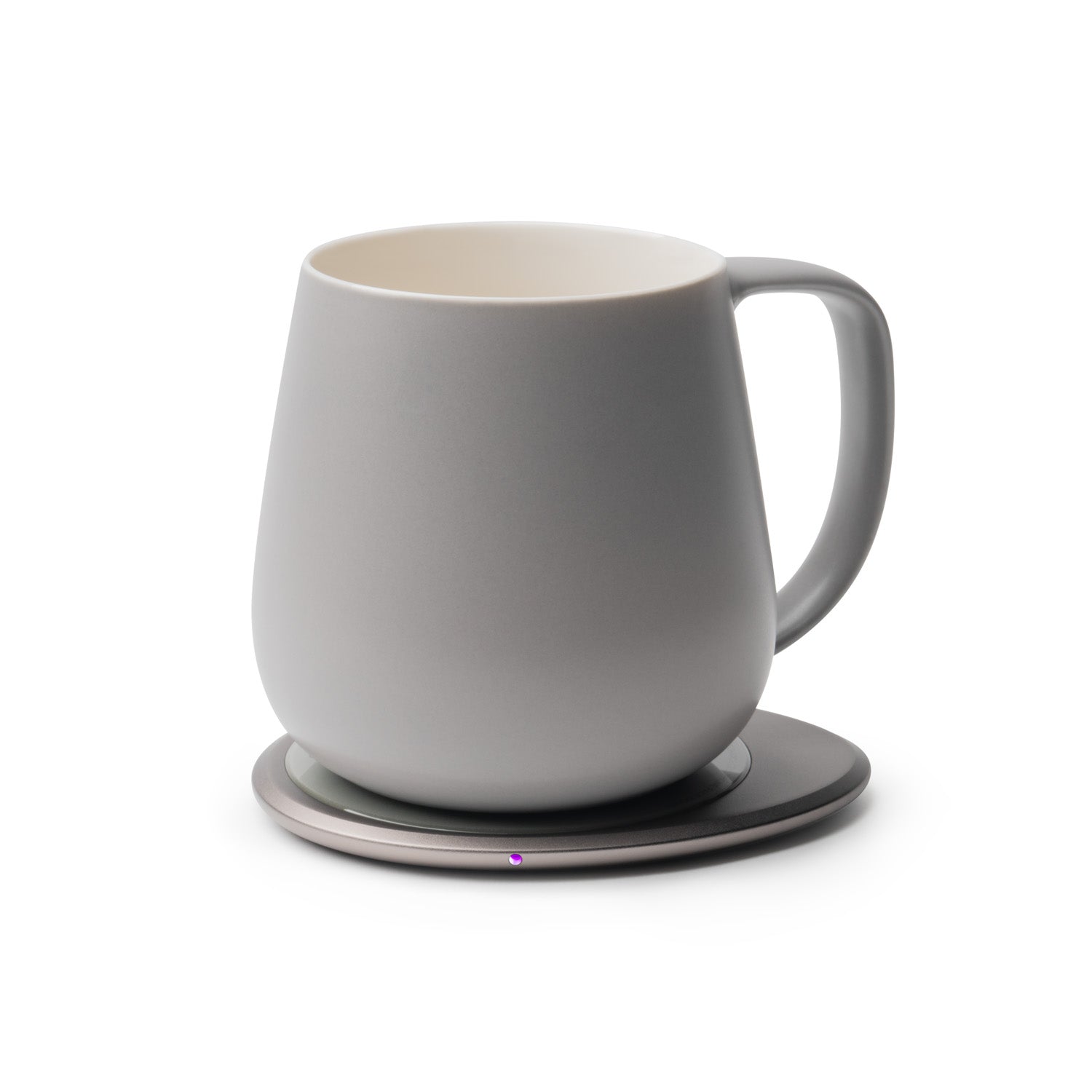  OHOM Ui+ Self-Heating Mug Set - Soft Gray - Bonton