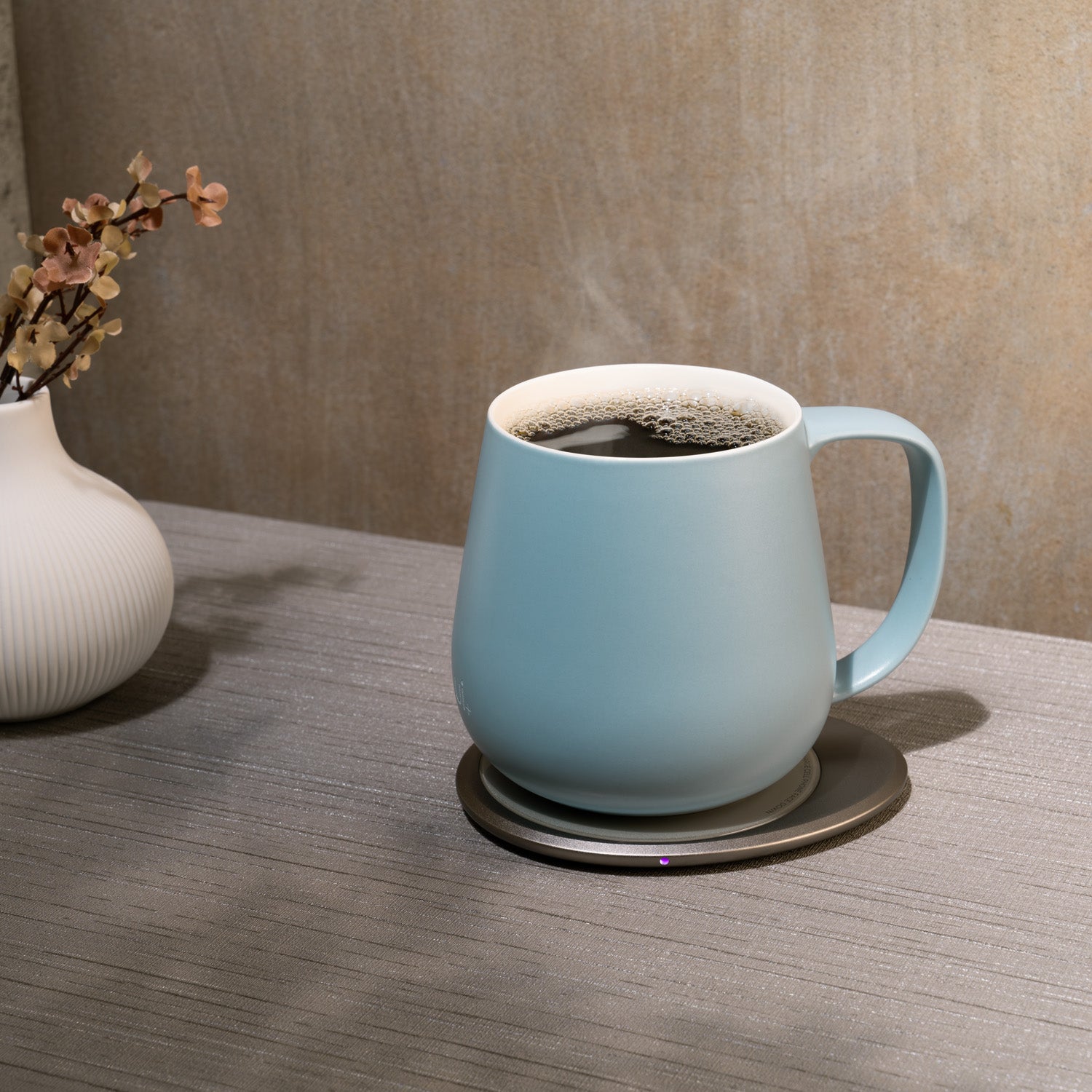  OHOM Ui+ Self-Heating Mug Set - Moonmist Blue - Bonton