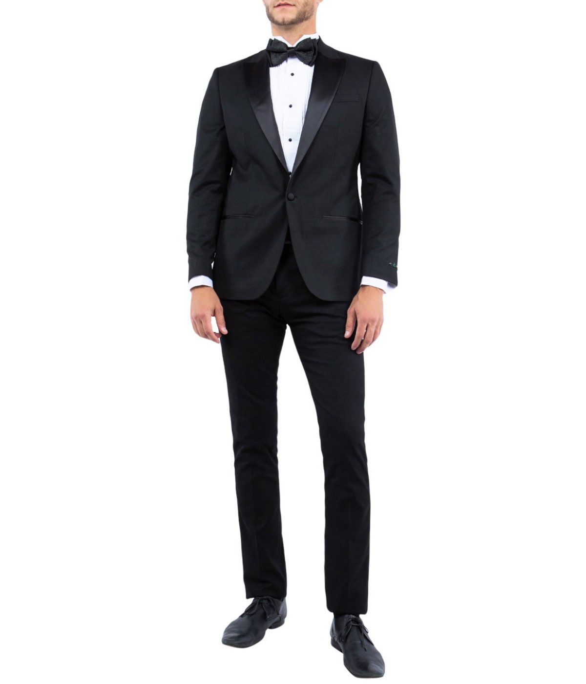  Tuxedo Separates Peak Lapel Tuxedo Jacket Black - Black - Bonton