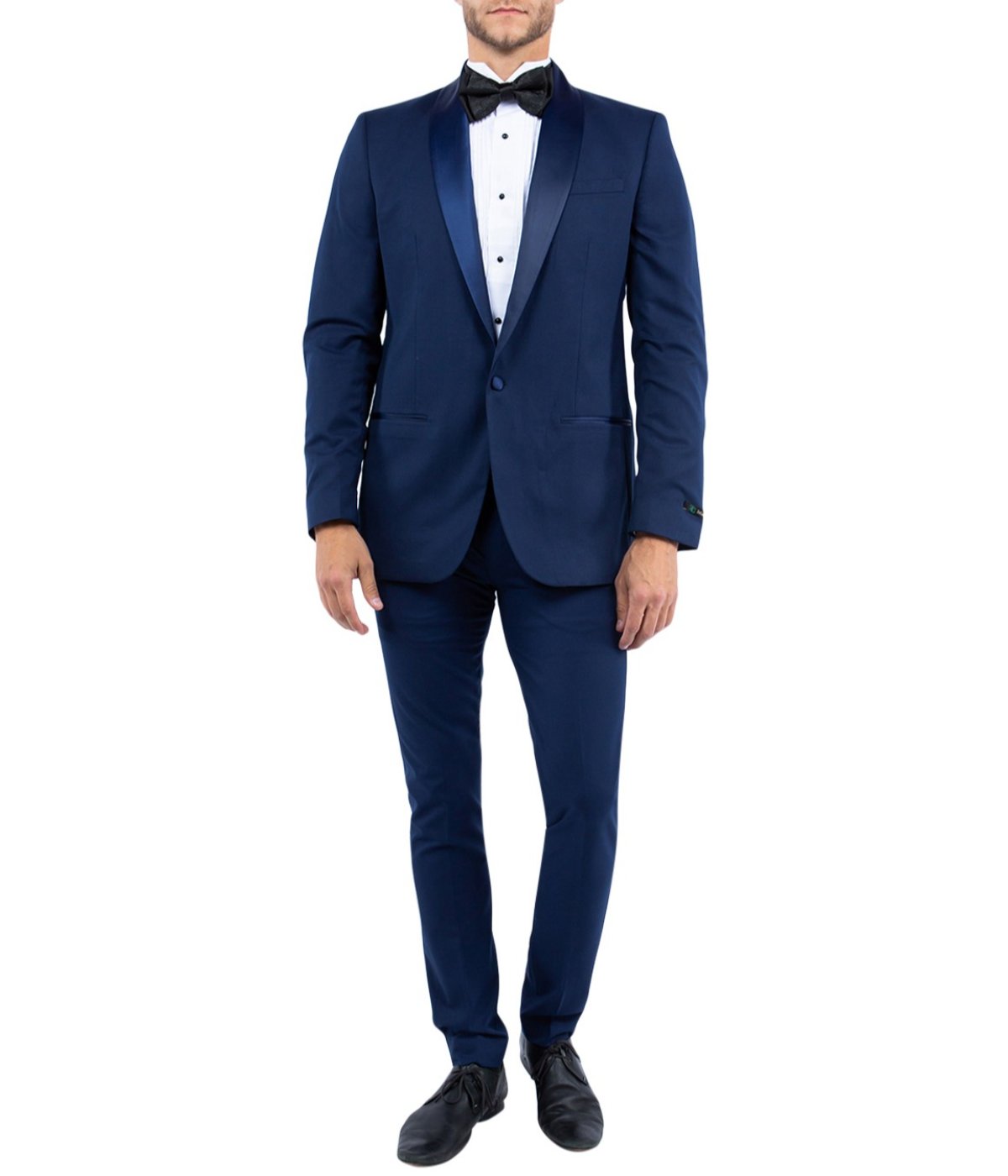  Tuxedo Separates Shawl Collar Tuxedo Jacket Navy - Navy - Bonton