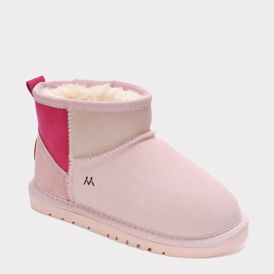  Mykos Kora Short Youth Pull-on Boot - Multi Pink - Bonton