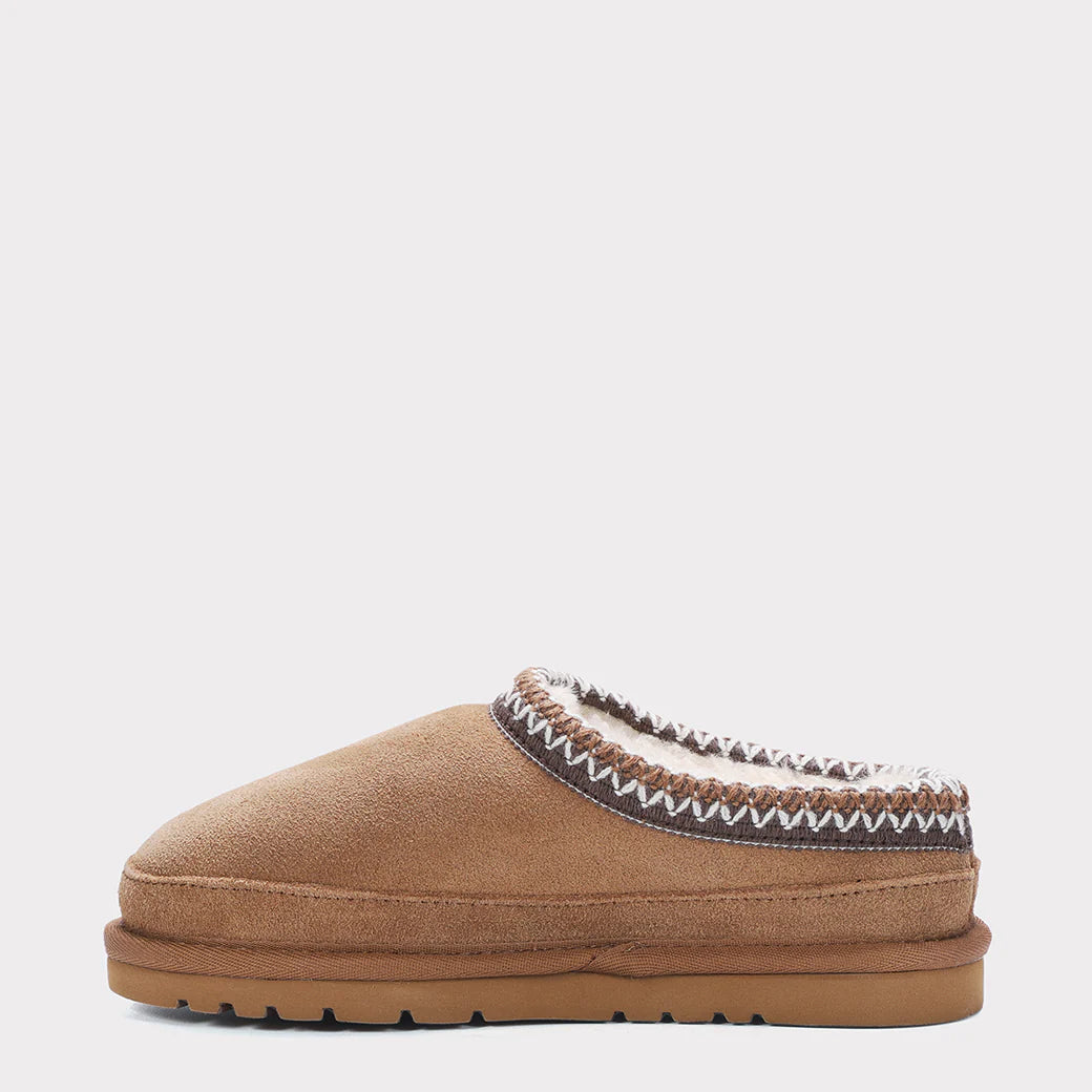  Mykos Jules Youth Slip-on Clog Slipper - Sand Wool - Bonton