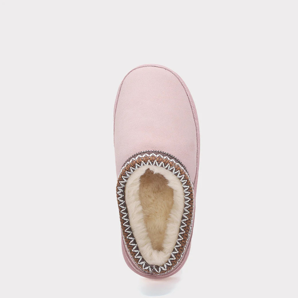  Mykos Jules Youth Slip-on Clog Slipper - Sand Wool - Bonton