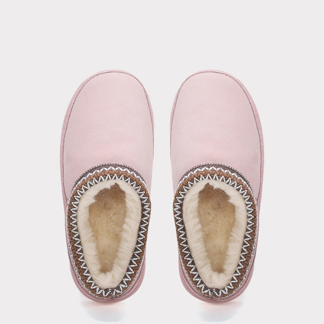  Mykos Jules Youth Slip-on Clog Slipper - Sand Wool - Bonton