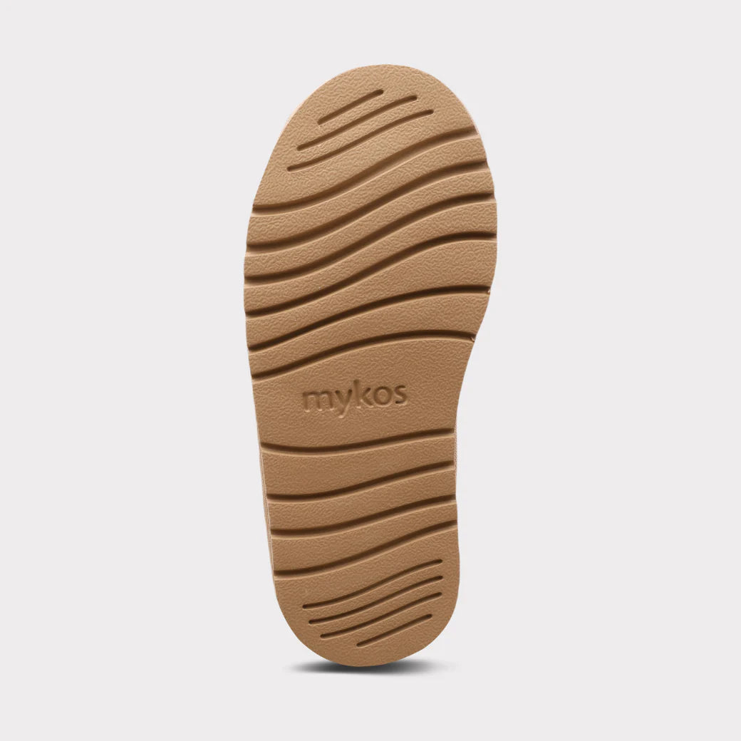  Mykos Jules Youth Slip-on Clog Slipper - Sand Wool - Bonton