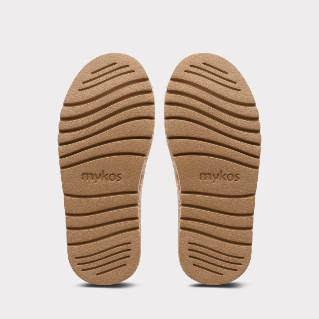  Mykos Jules Youth Slip-on Clog Slipper - Sand Wool - Bonton