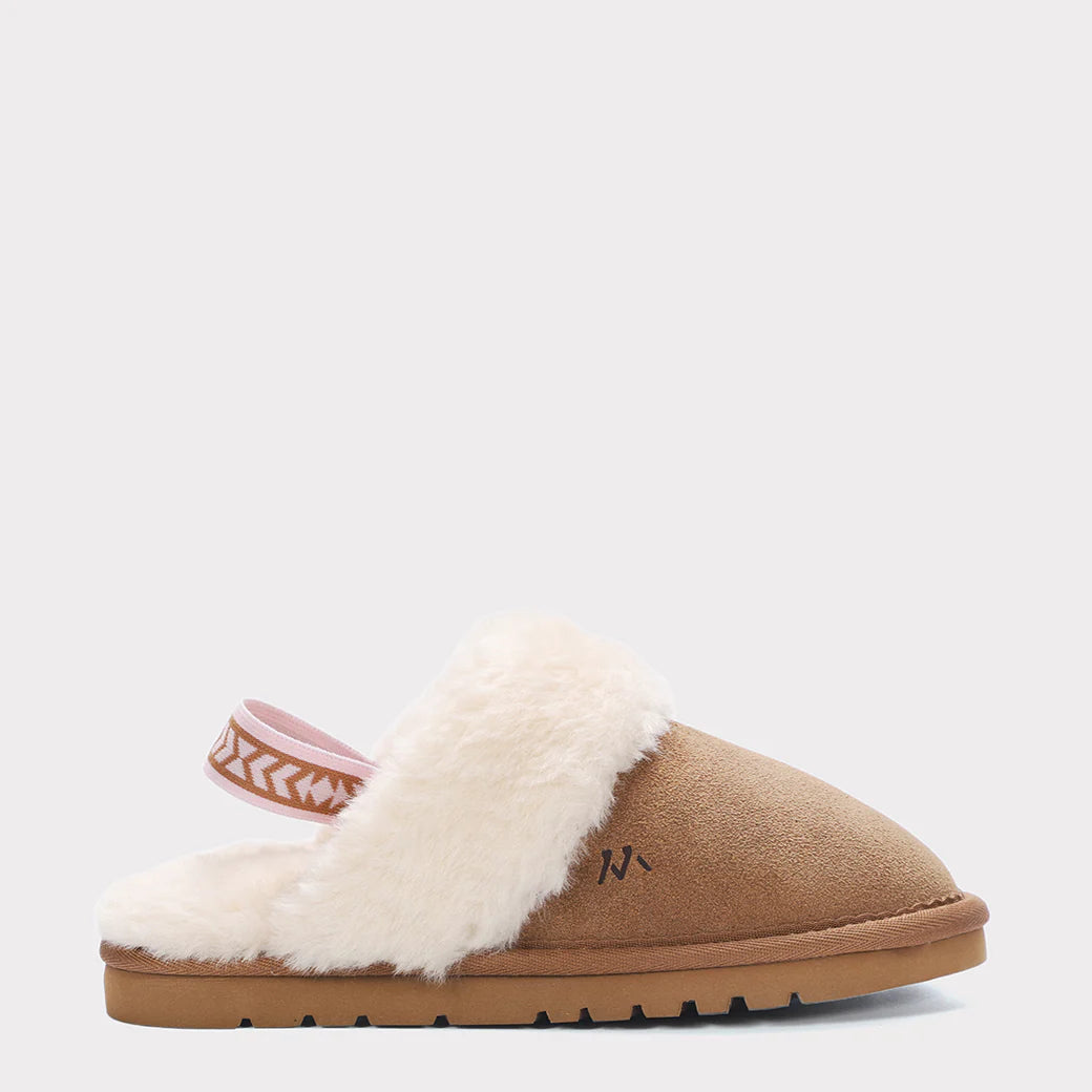  Mykos Lia Youth Slip-on Slipper - Light Blue - Bonton