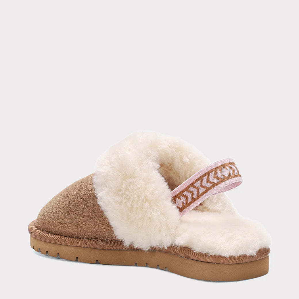 Mykos Lia Youth Slip-on Slipper - Light Blue - Bonton