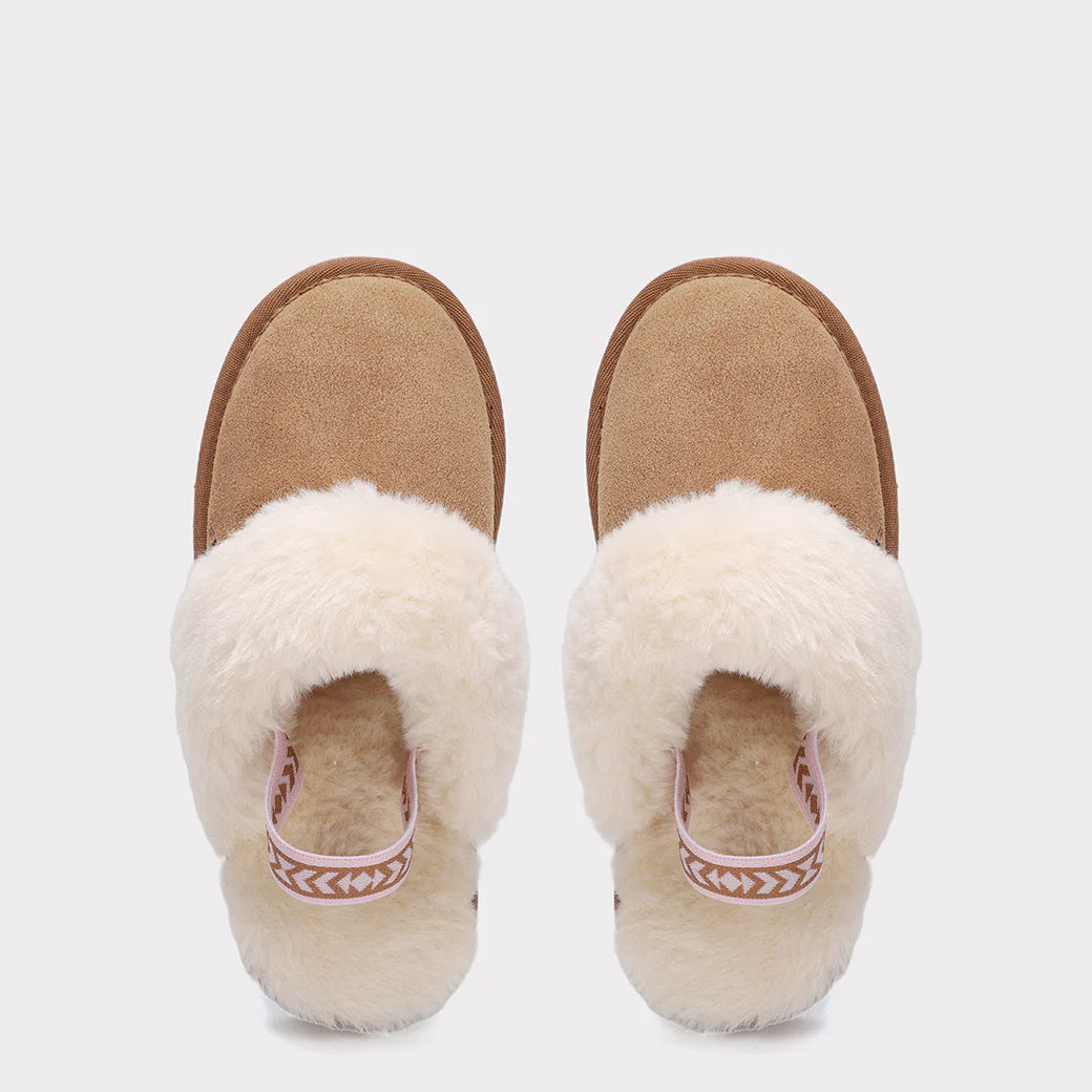  Mykos Lia Youth Slip-on Slipper - Light Blue - Bonton