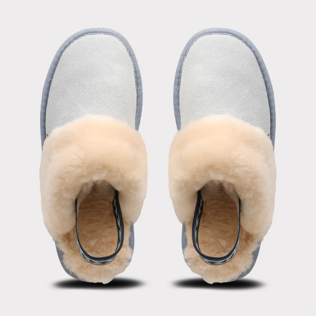  Mykos Lia Youth Slip-on Slipper - Light Blue - Bonton