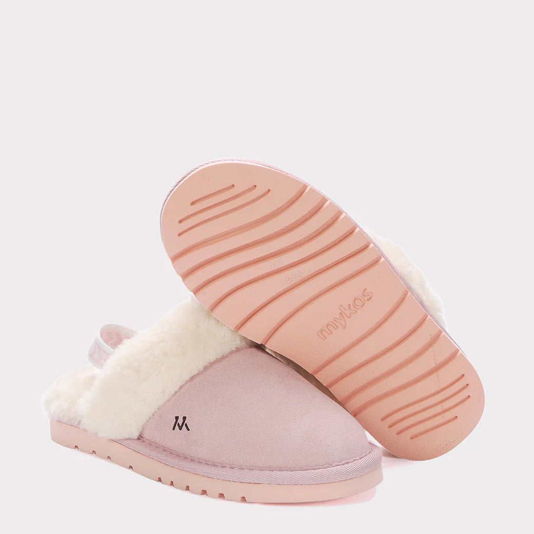  Mykos Lia Youth Slip-on Slipper - Light Blue - Bonton