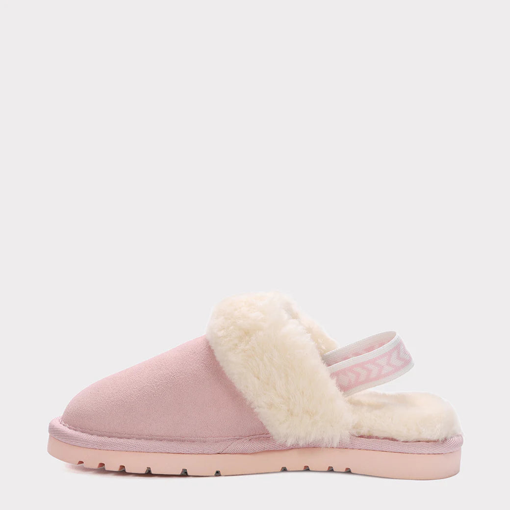  Mykos Lia Youth Slip-on Slipper - Light Blue - Bonton