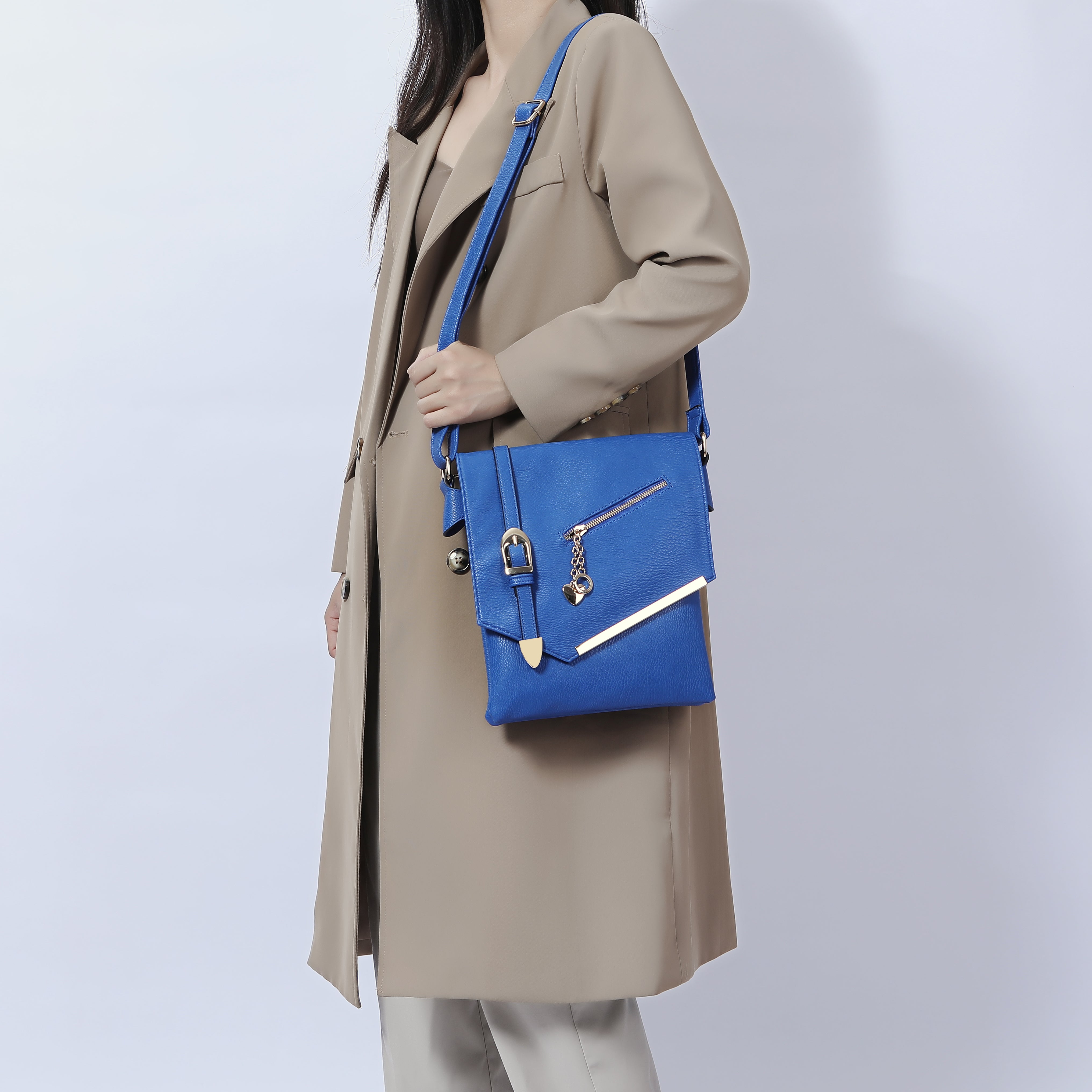  MKF Collection Jasmine Crossbody Bag - Beige - Bonton
