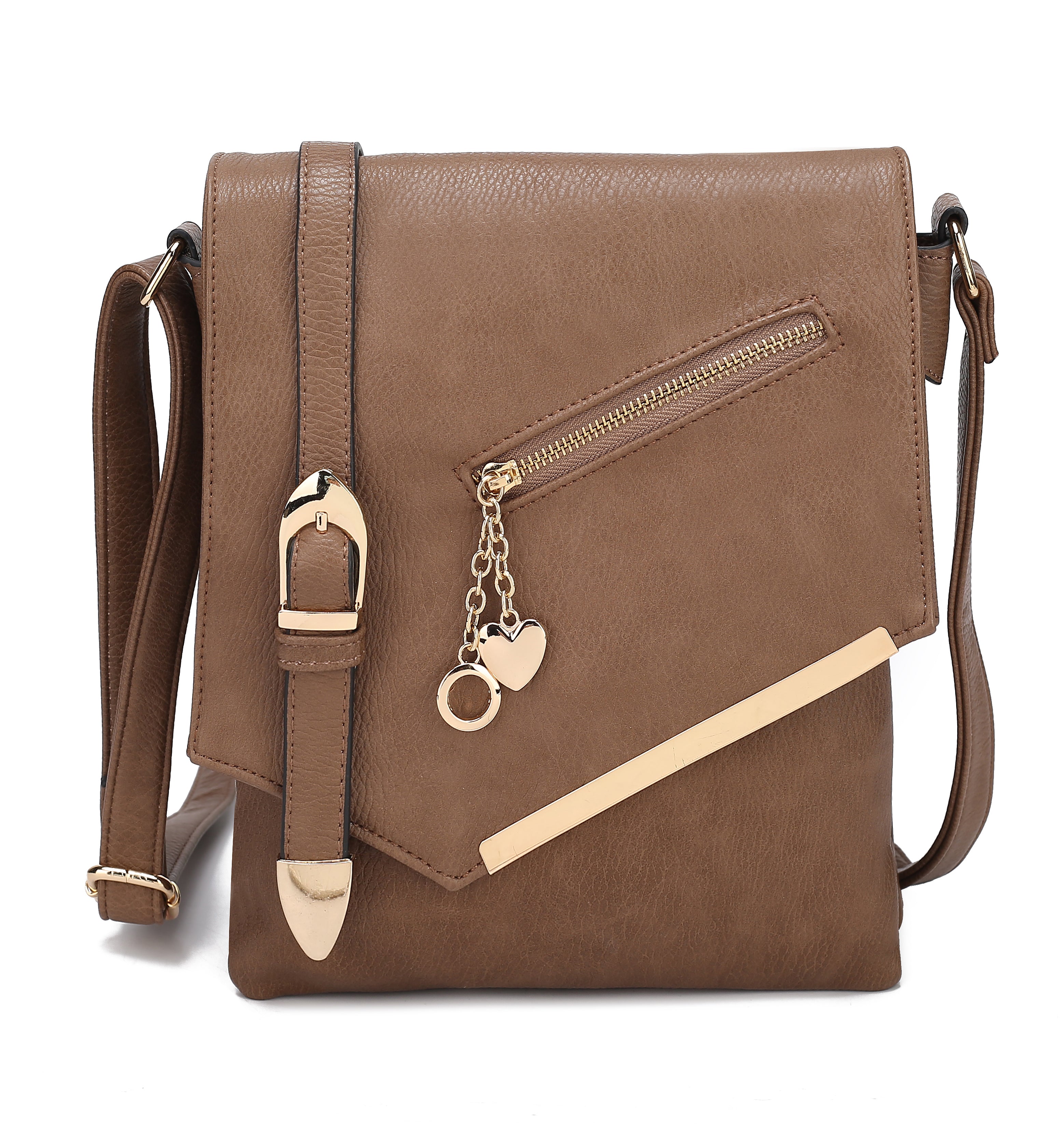  MKF Collection Jasmine Crossbody Bag - Beige - Bonton
