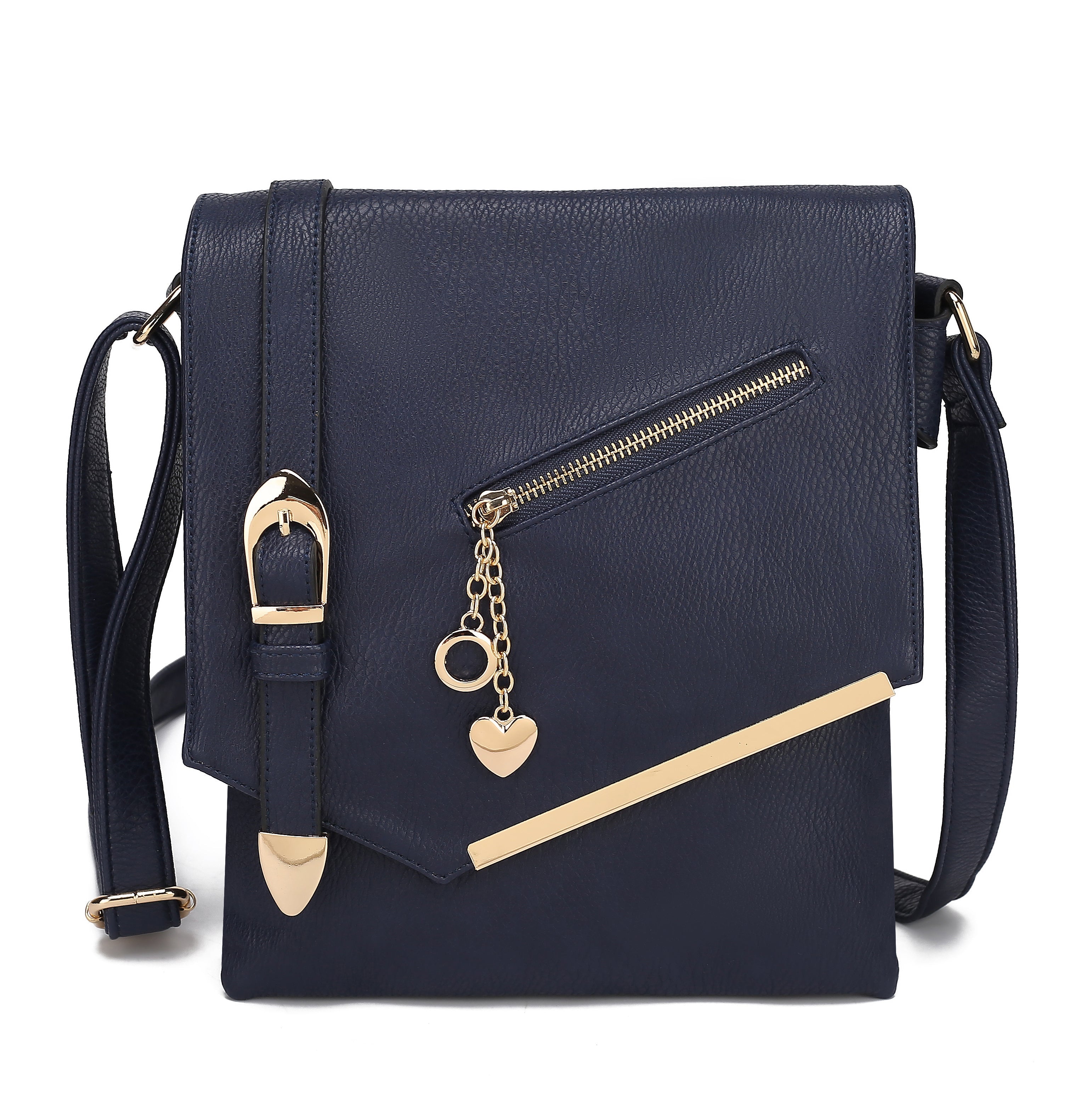  MKF Collection Jasmine Crossbody Bag - Black - Bonton