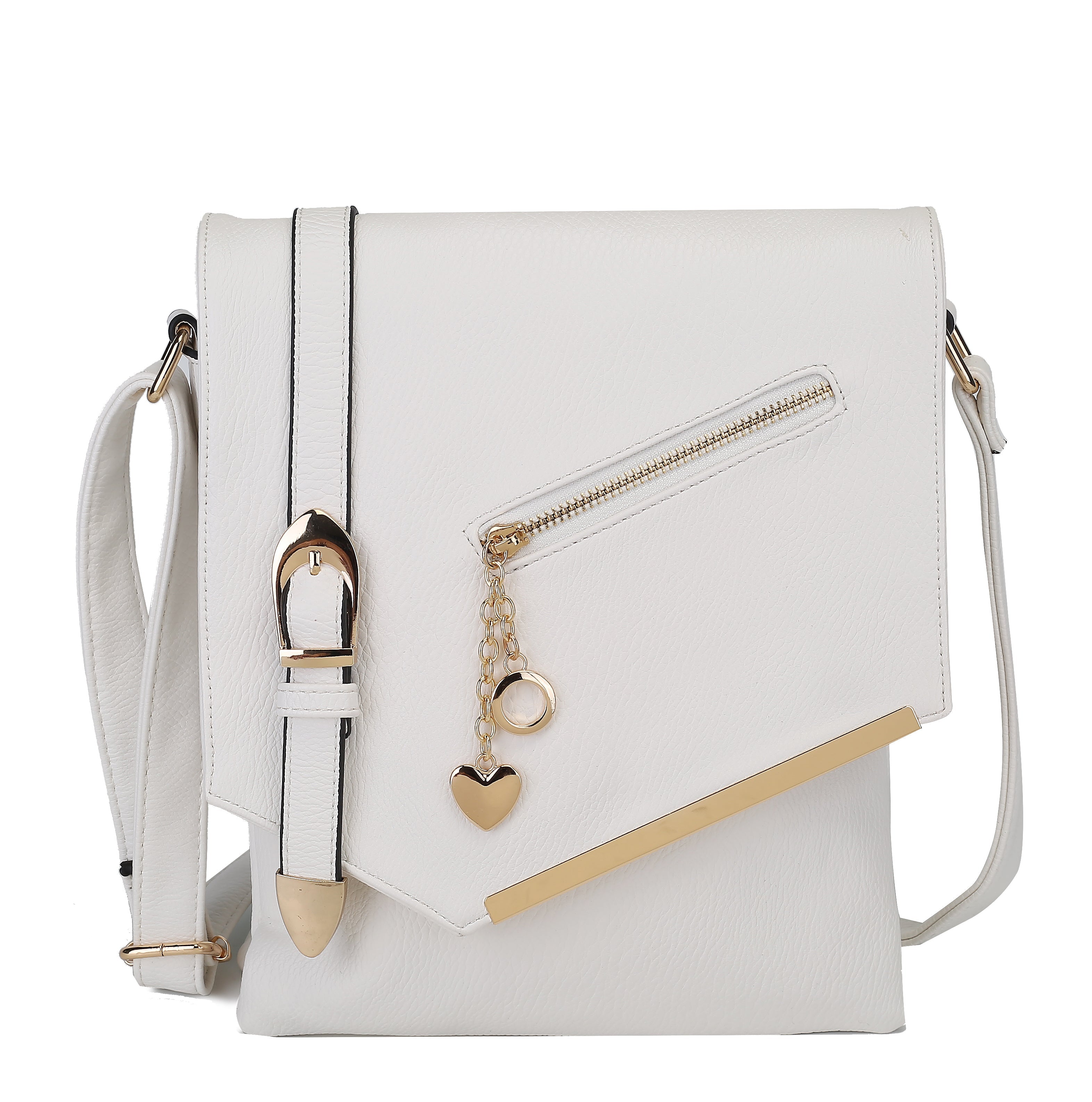  MKF Collection Jasmine Crossbody Bag - Beige - Bonton