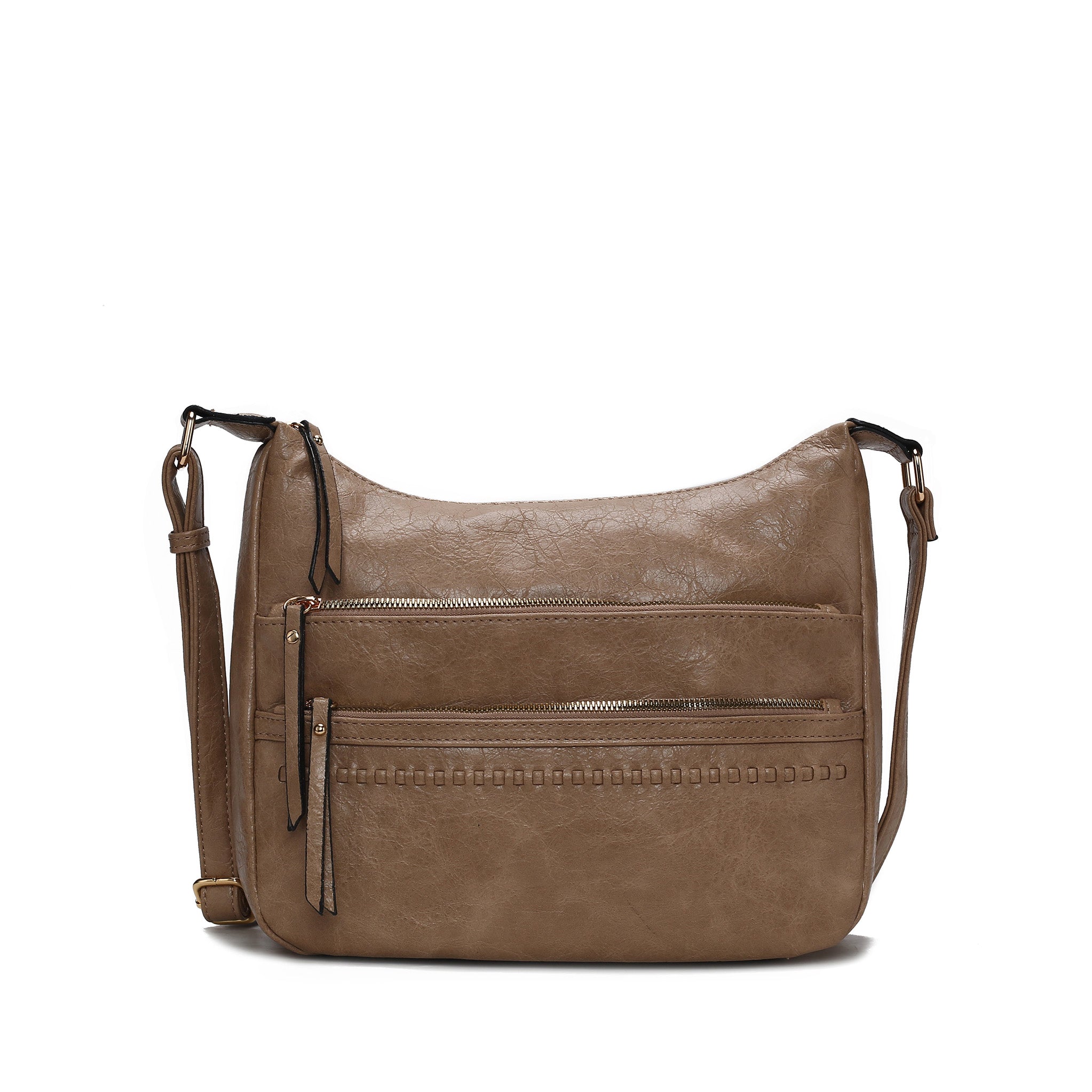  MKF Collection Alia Shoulder Bag - Taupe - Bonton