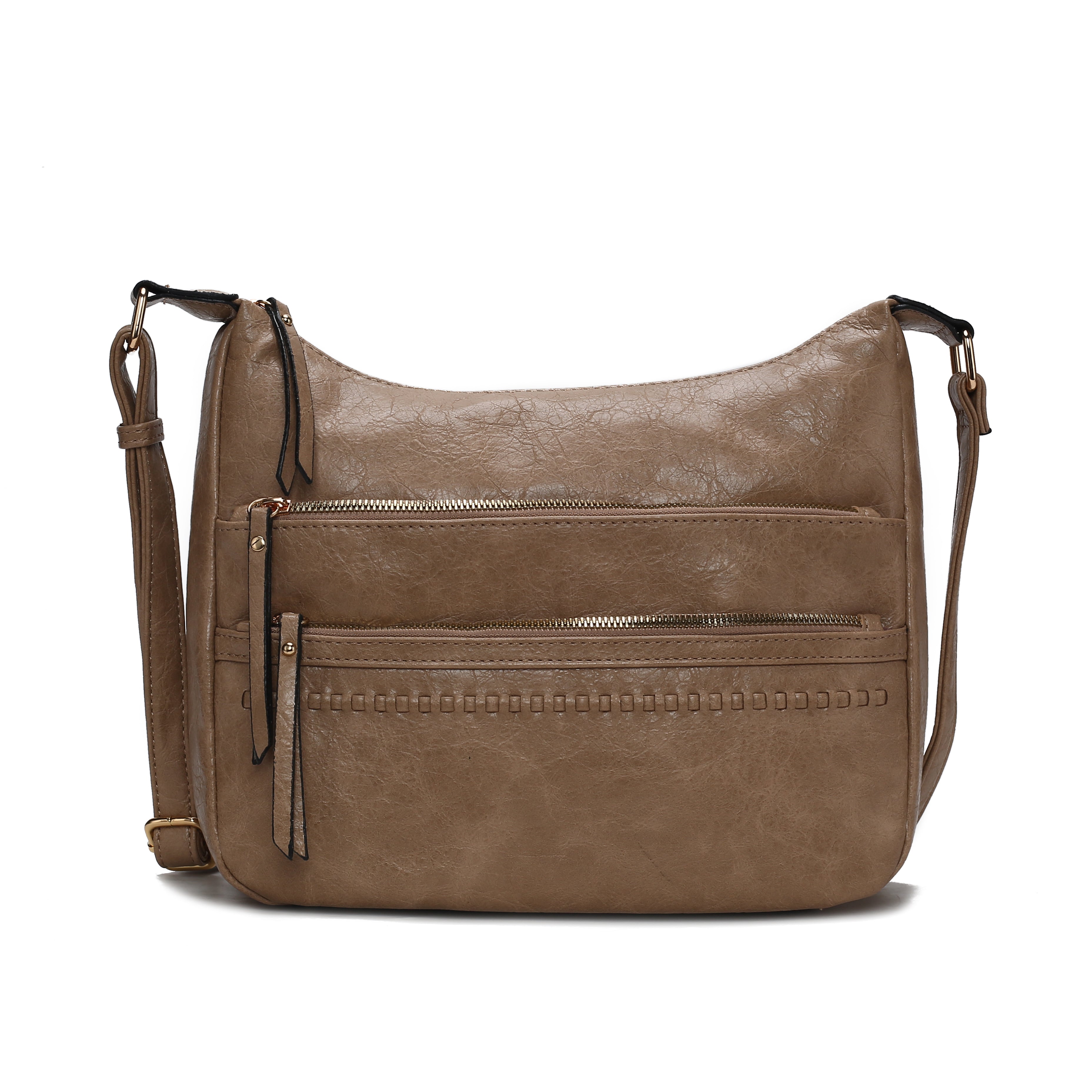  MKF Collection Alia Shoulder Bag - Taupe - Bonton