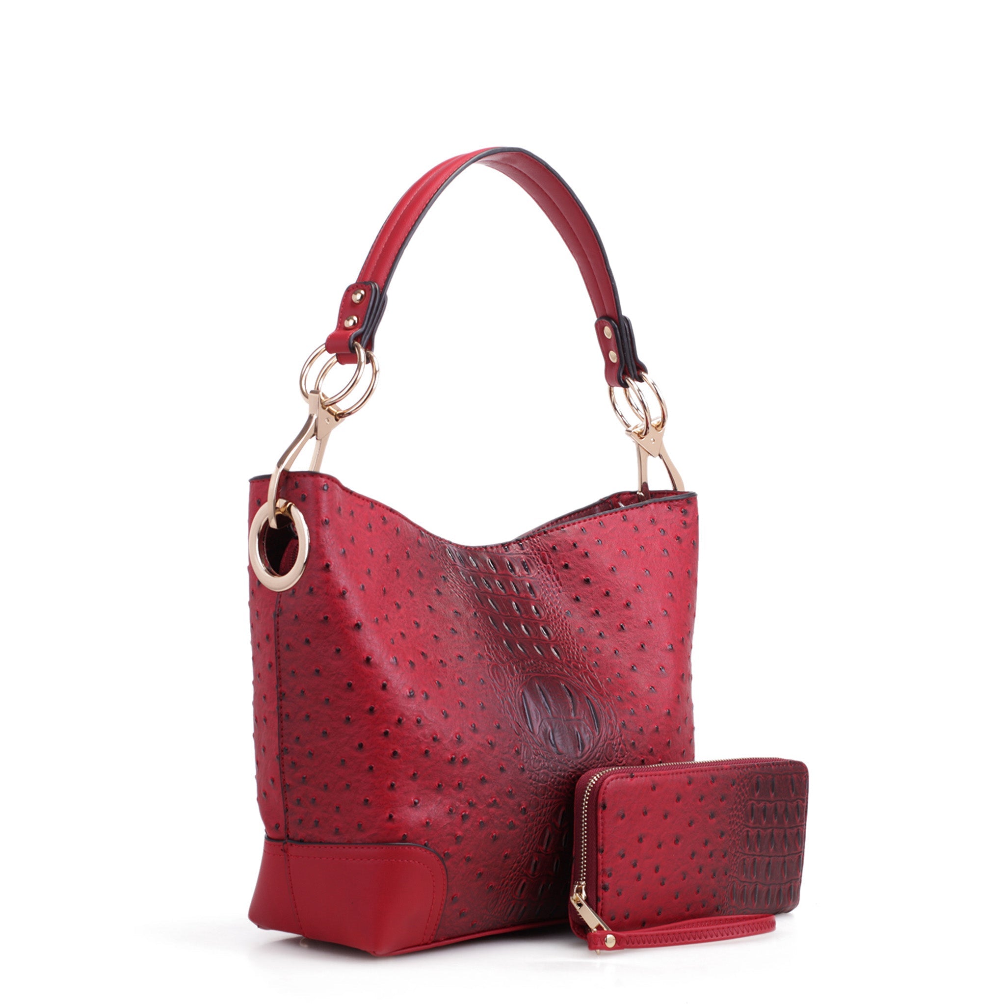  MKF Collection Wandy Shoulder Bag and Wallet Set - Beige - Bonton