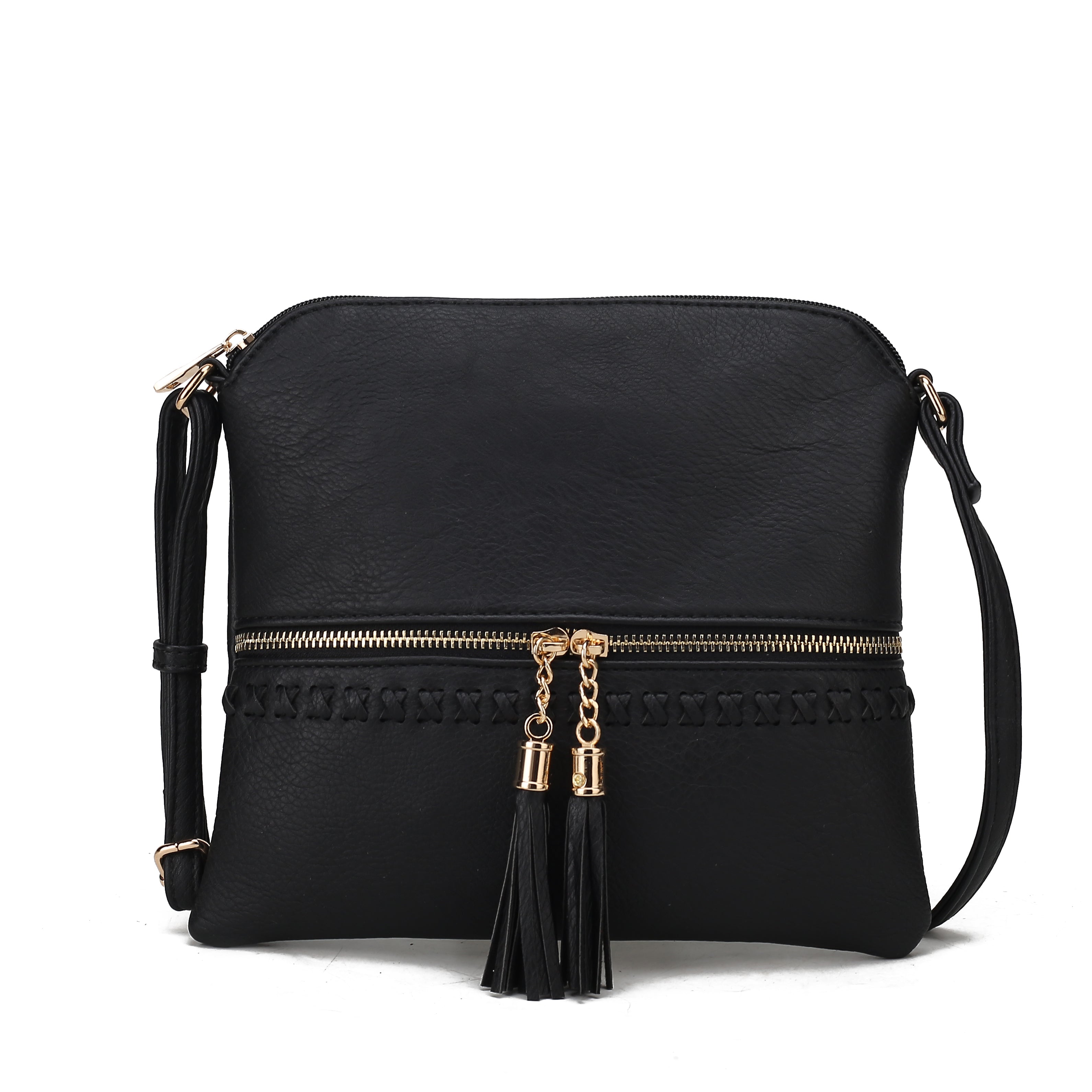  MKF Collection Corina Crossbody Bag - Black - Bonton