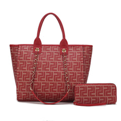 Marlene Tote Bag and Wallet Set