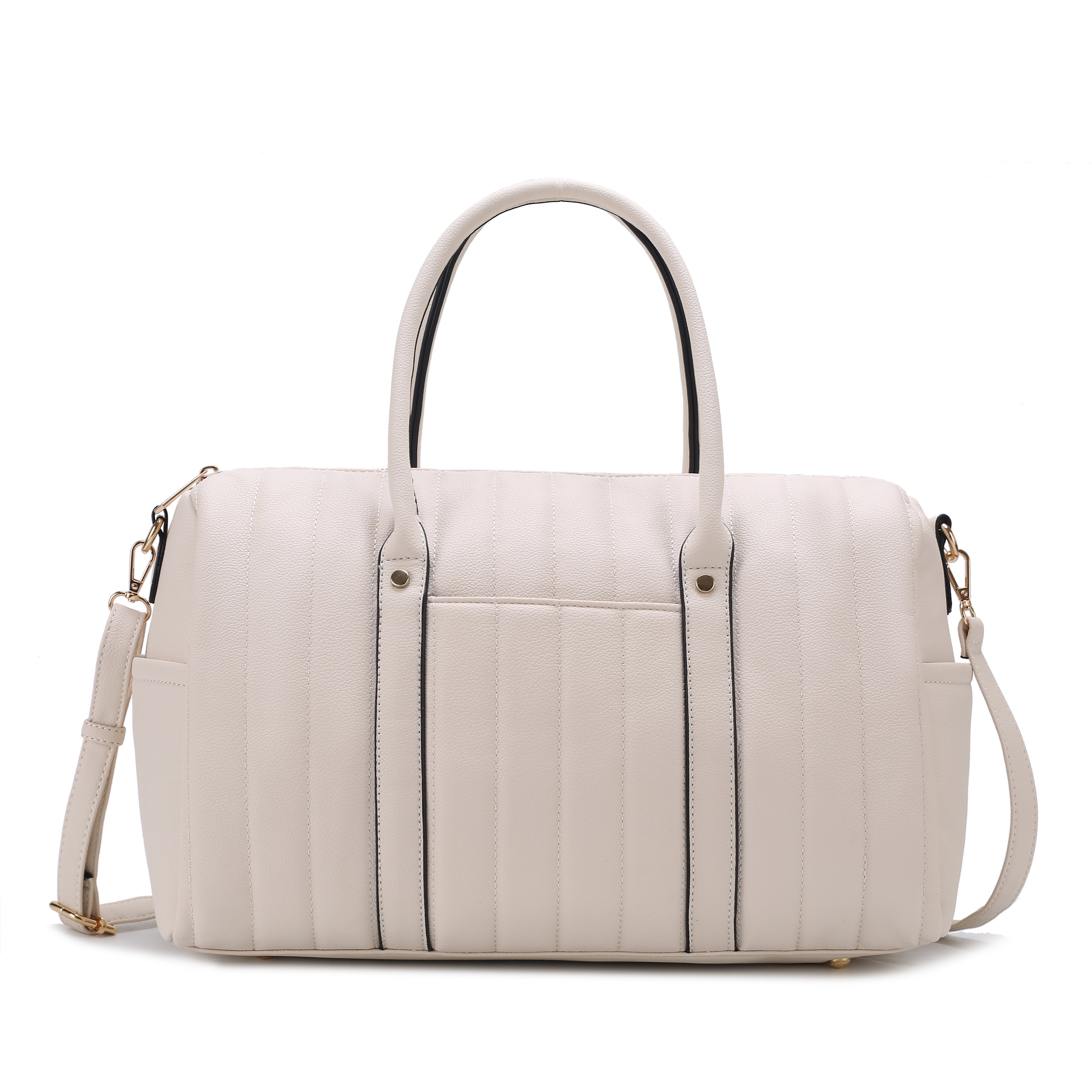  MKF Collection Luana Weekender Bag - Beige - Bonton