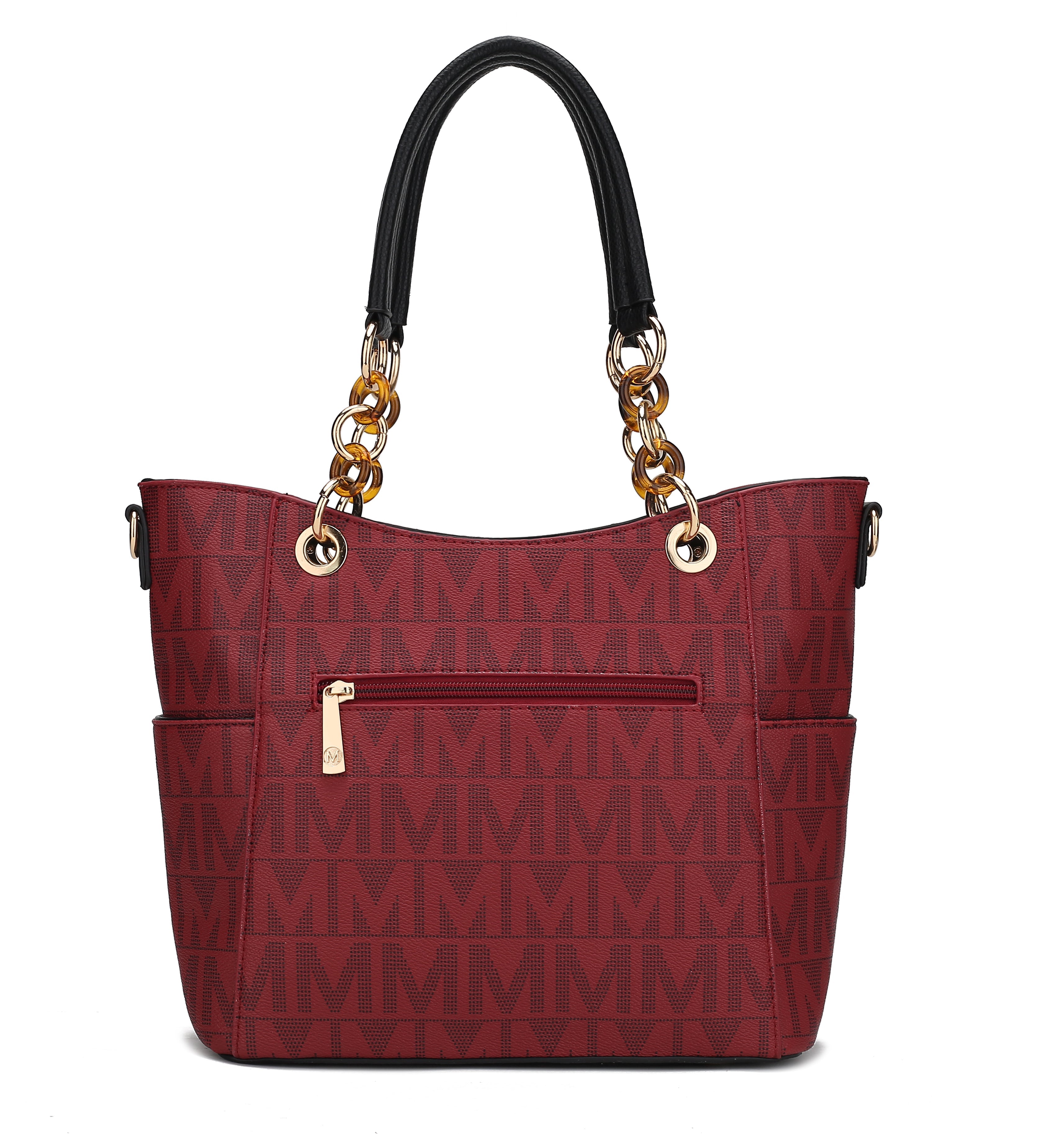  MKF Collection Kissaten Signature Tote Bag - Red - Bonton