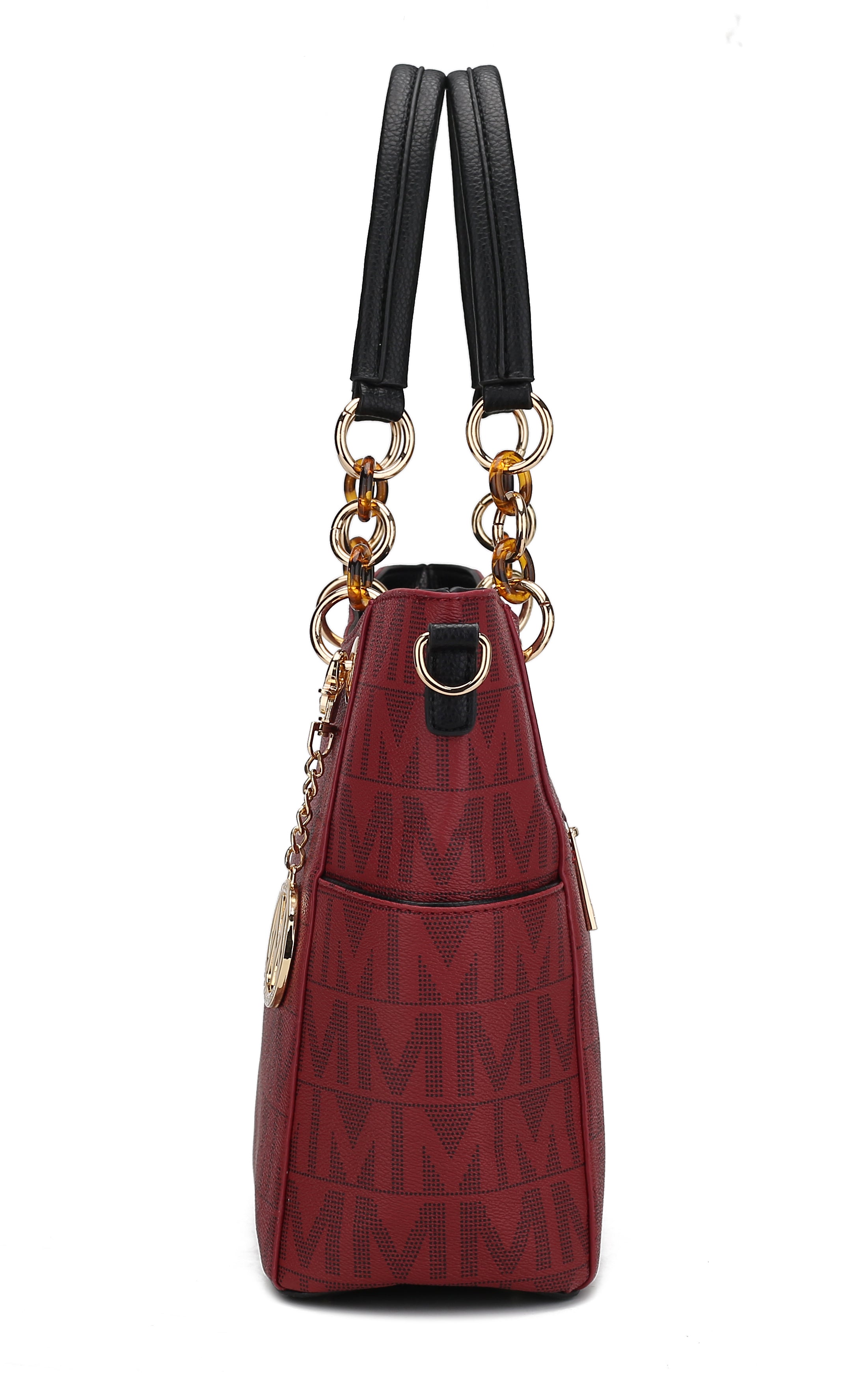  MKF Collection Kissaten Signature Tote Bag - Red - Bonton