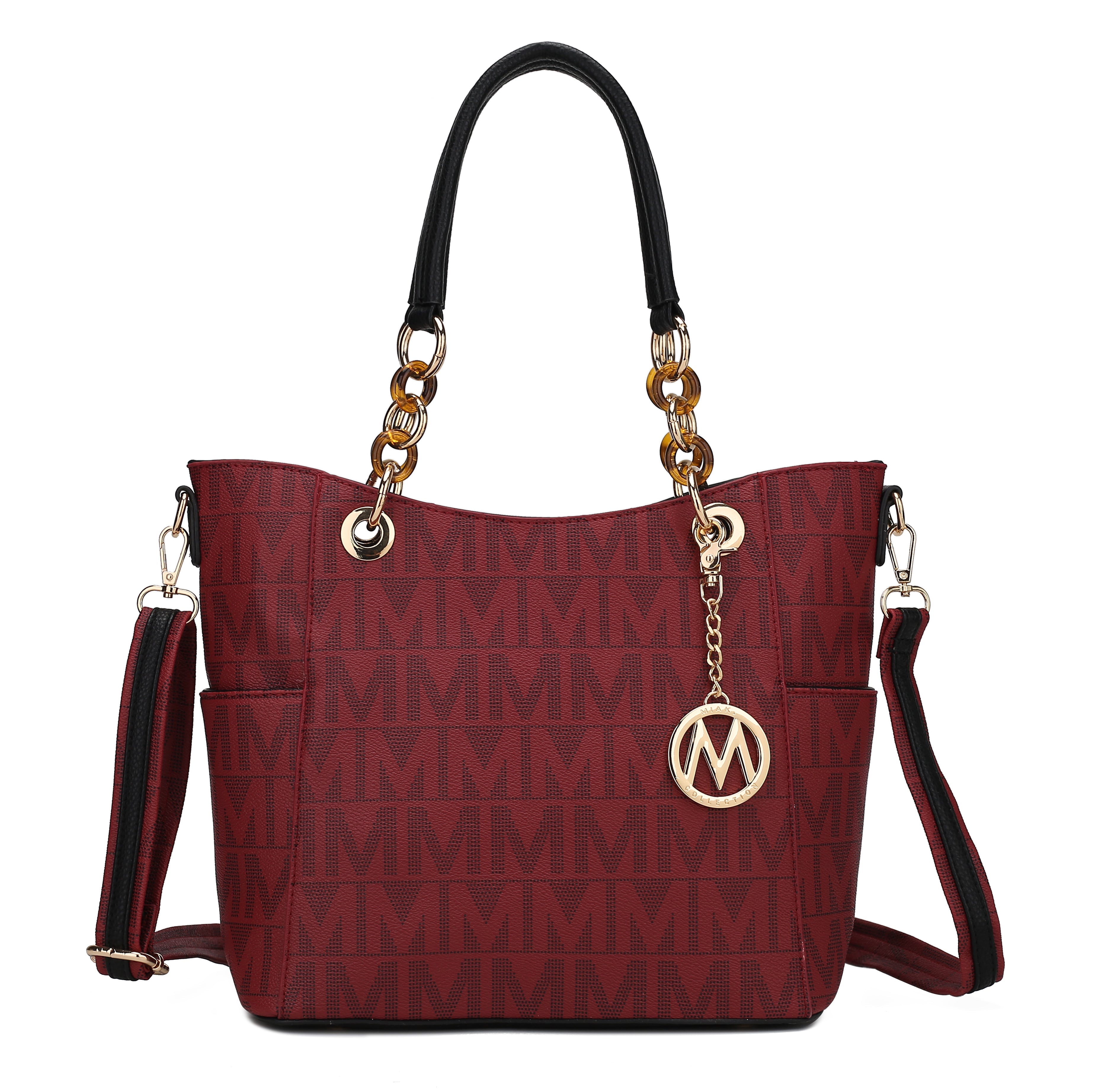  MKF Collection Kissaten Signature Tote Bag - Red - Bonton