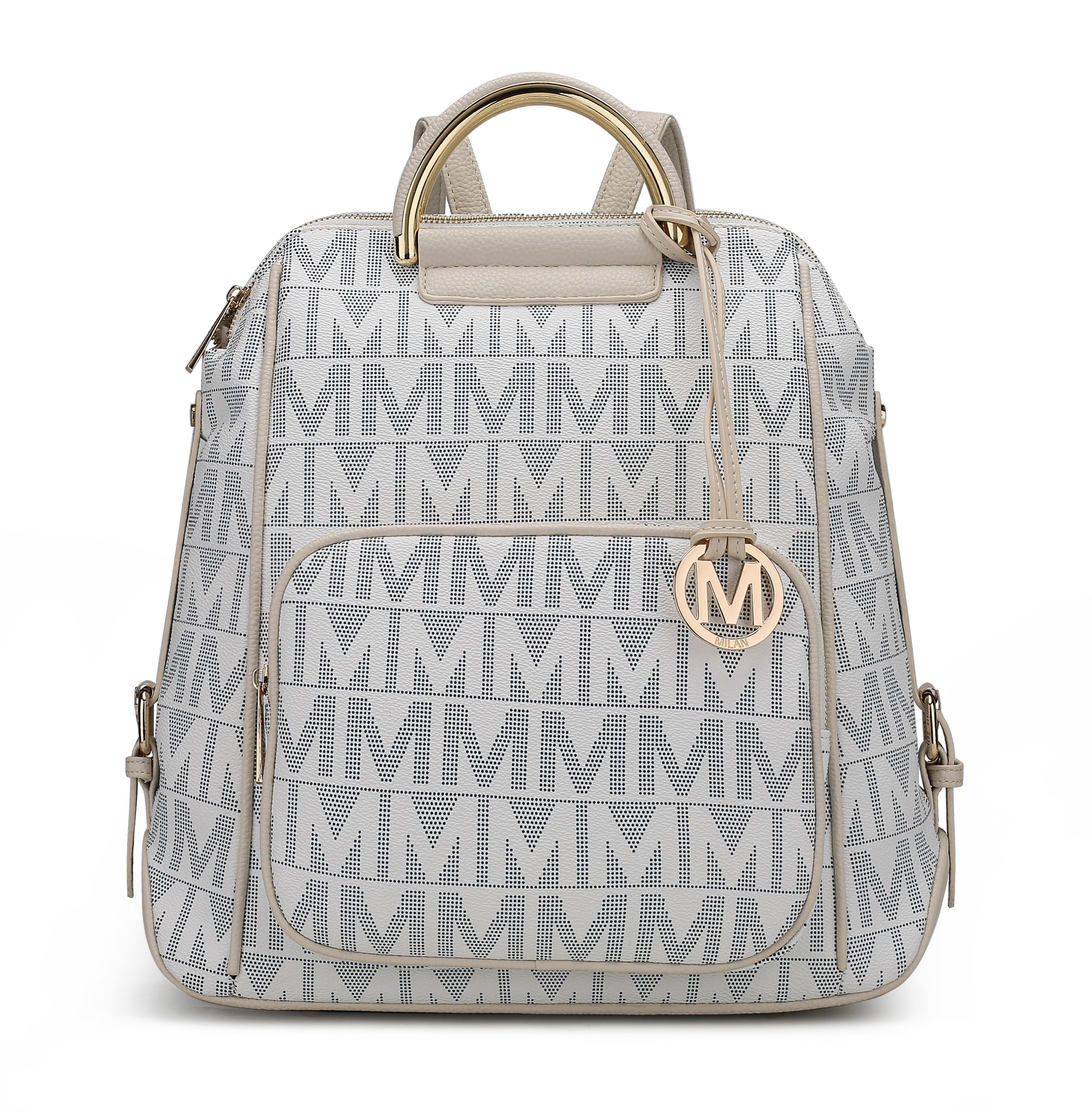 MKF Collection Cora Signature Backpack - Red - Bonton