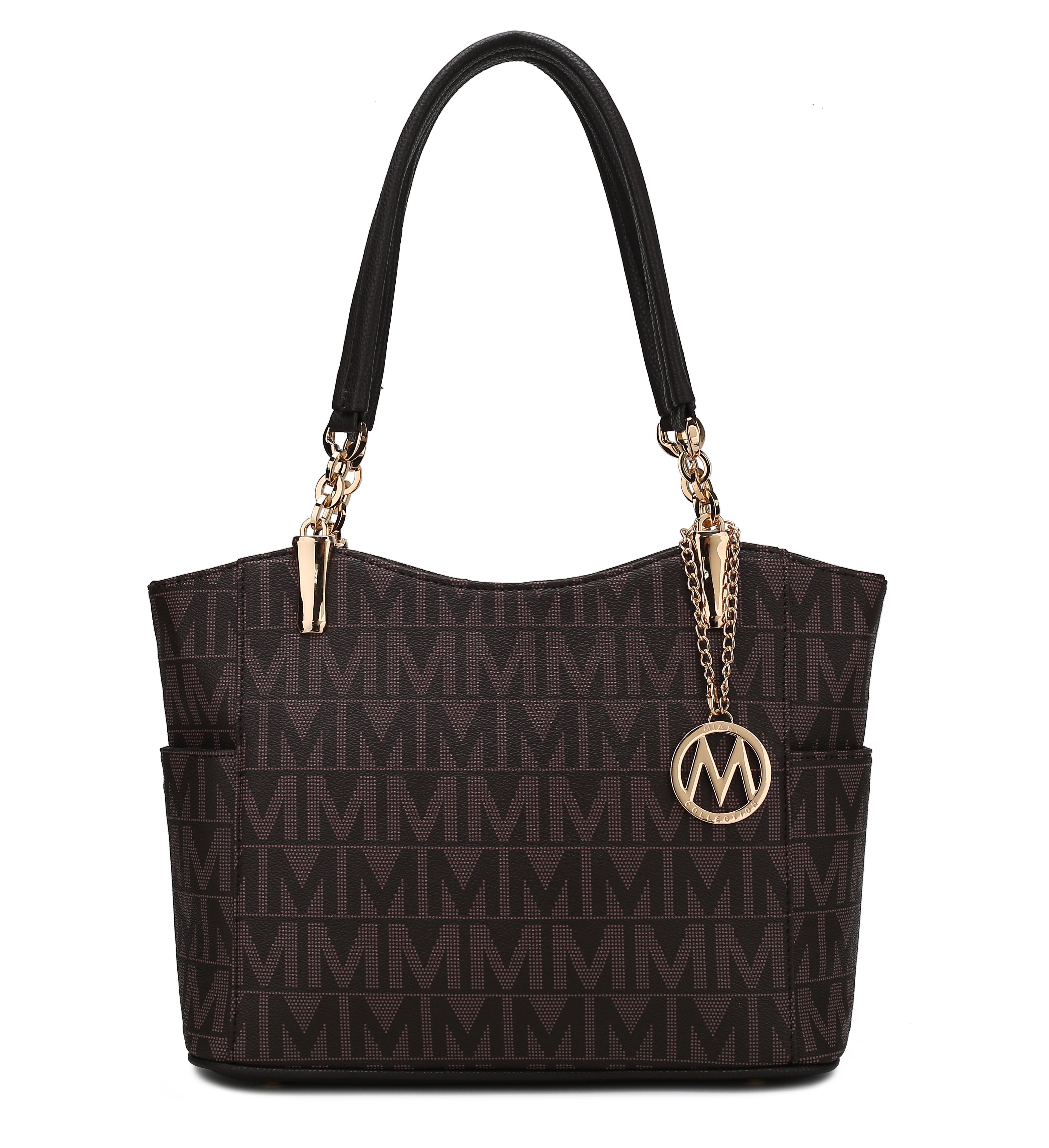  MKF Collection Braylee Signature Tote Bag - Black - Bonton