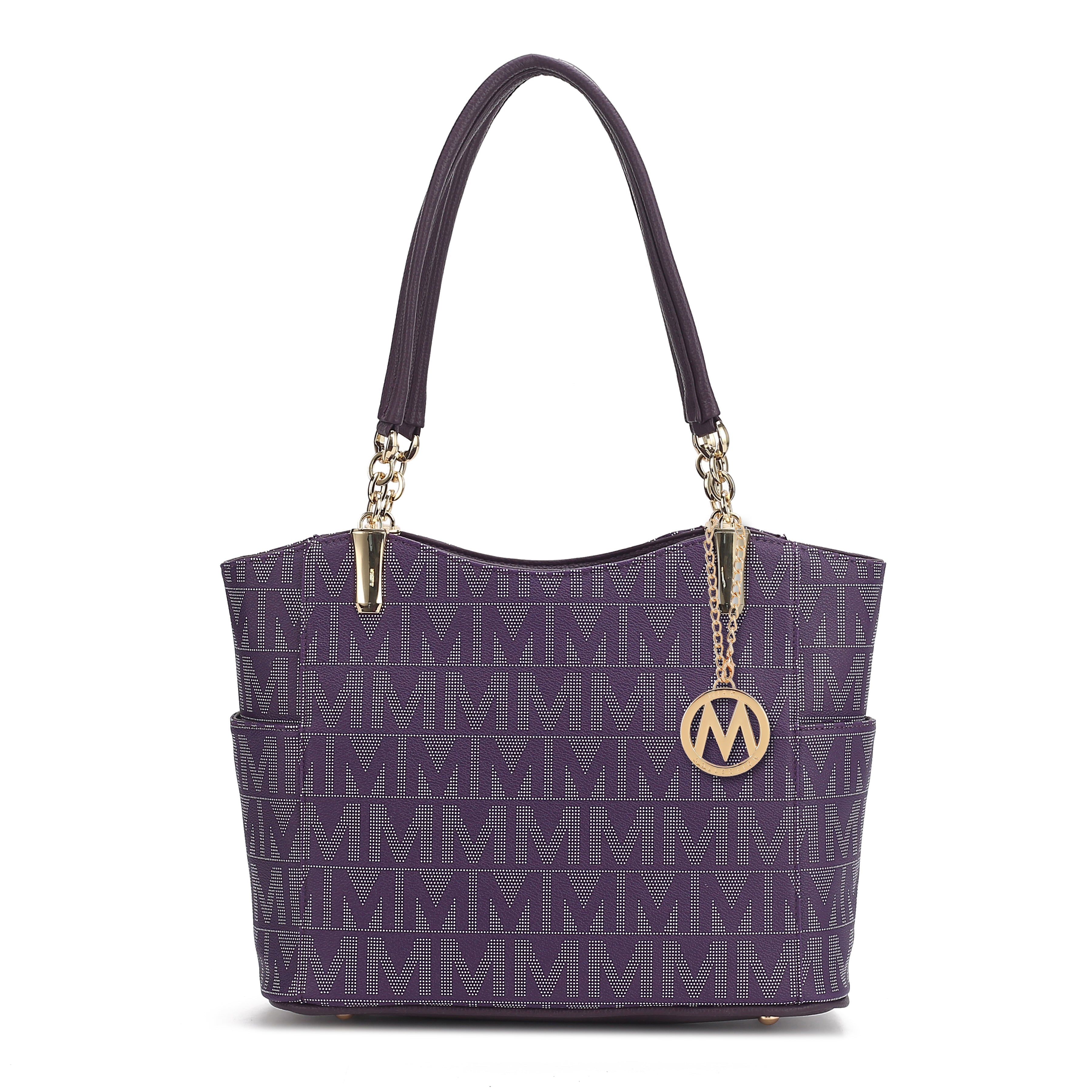 MKF Collection Braylee Signature Tote Bag - Black - Bonton