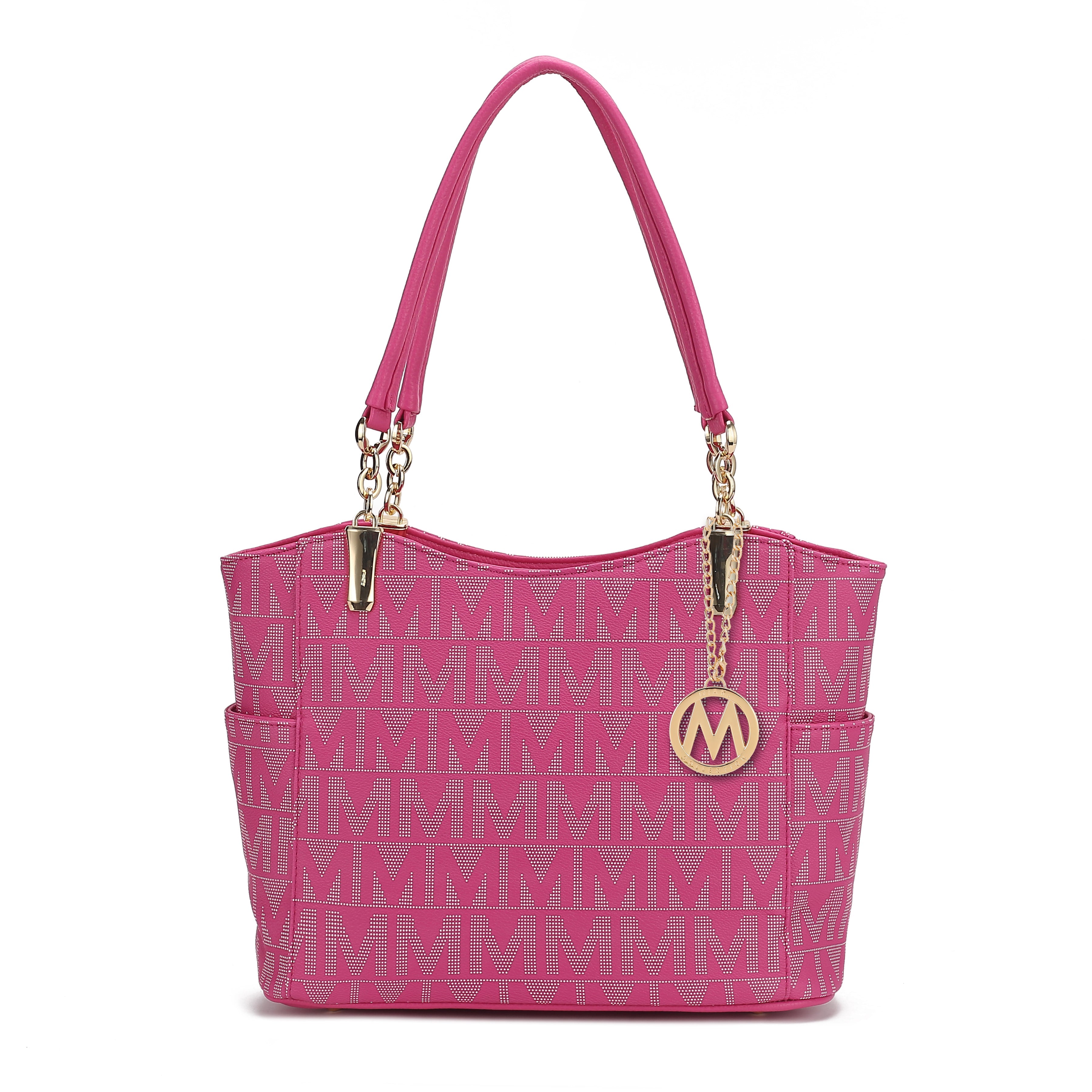  MKF Collection Braylee Signature Tote Bag - Black - Bonton