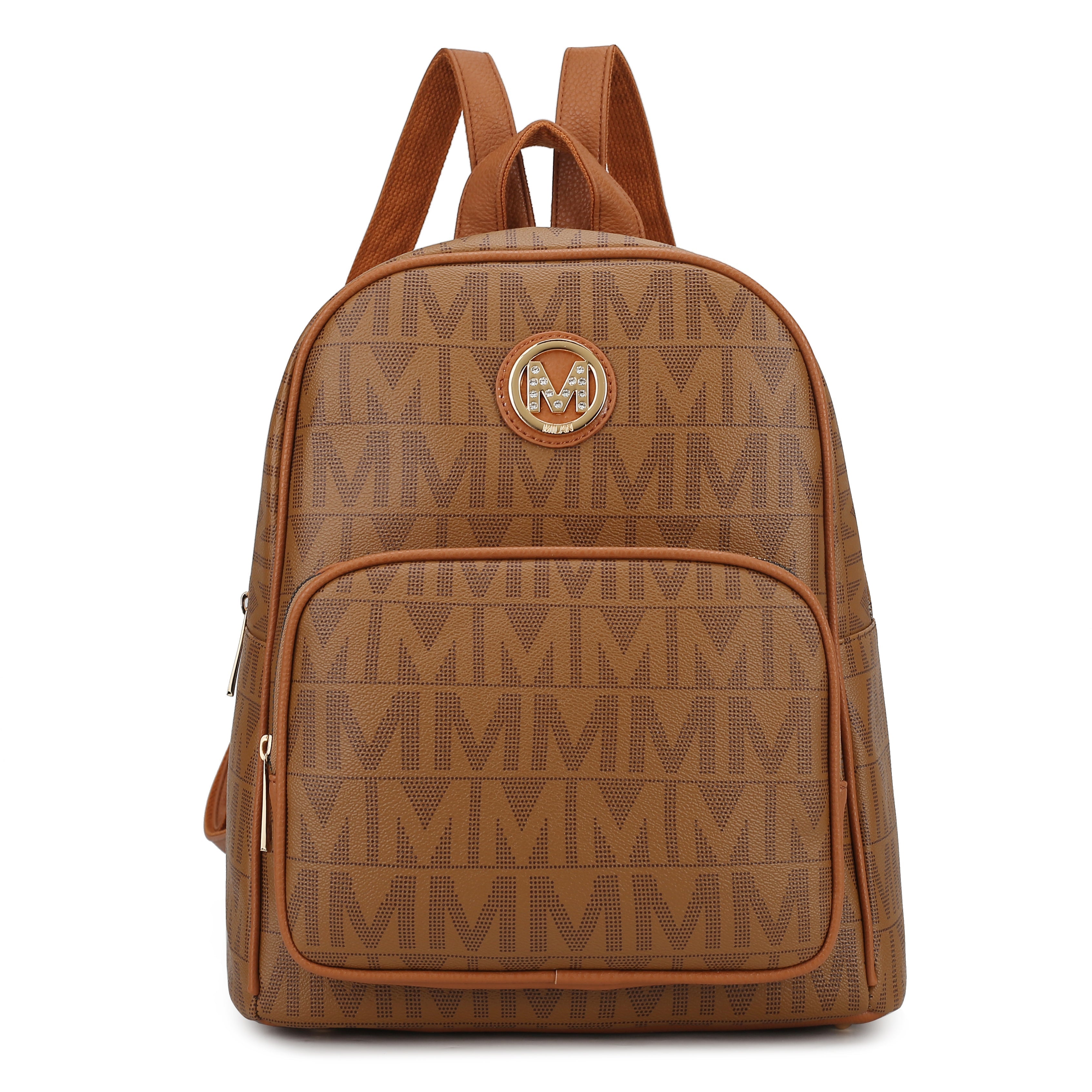  MKF Collection Fanny Signature Backpack - Burgundy - Bonton