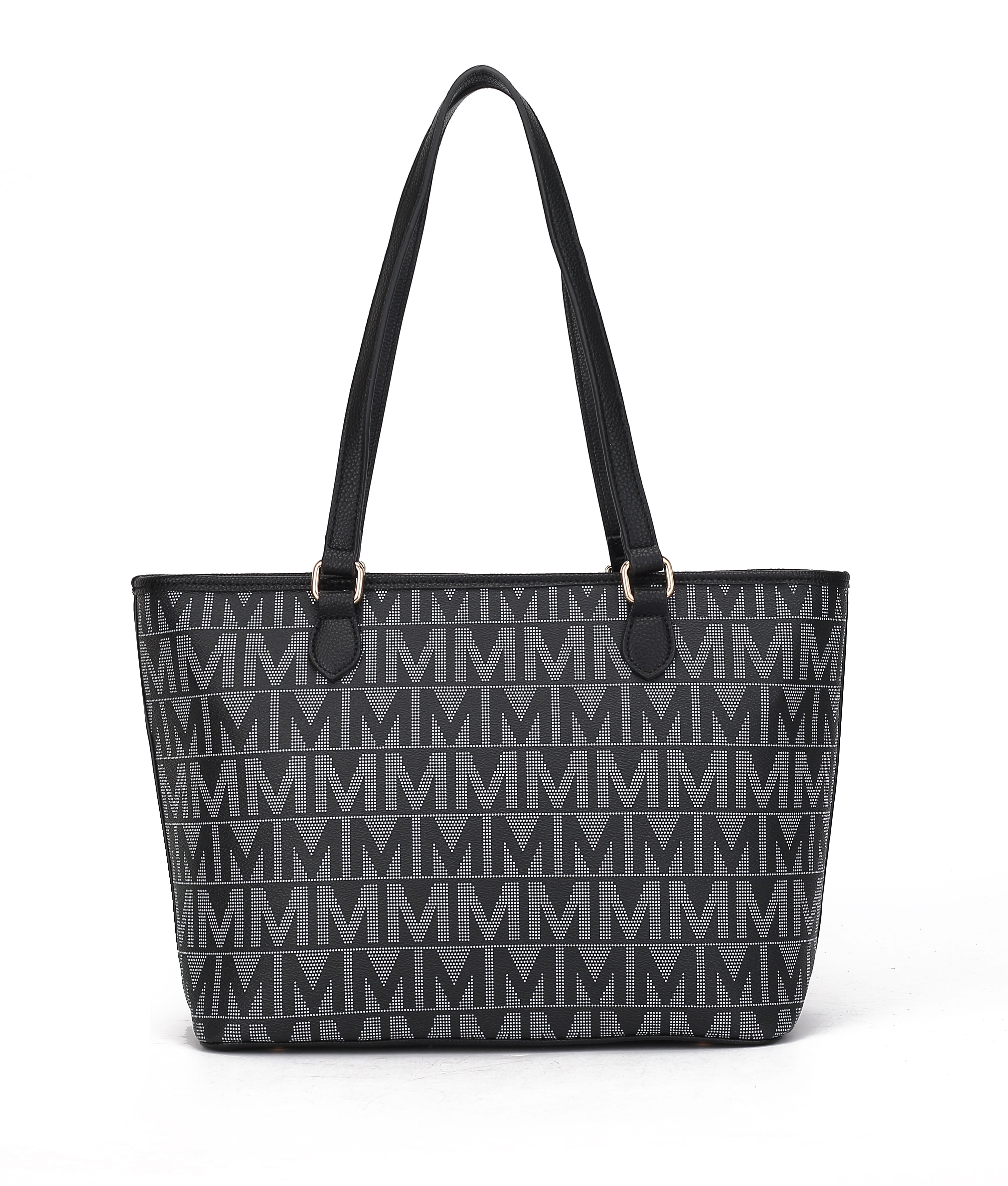  MKF Collection Marimar Signature Tote Bag and Set - Beige - Bonton