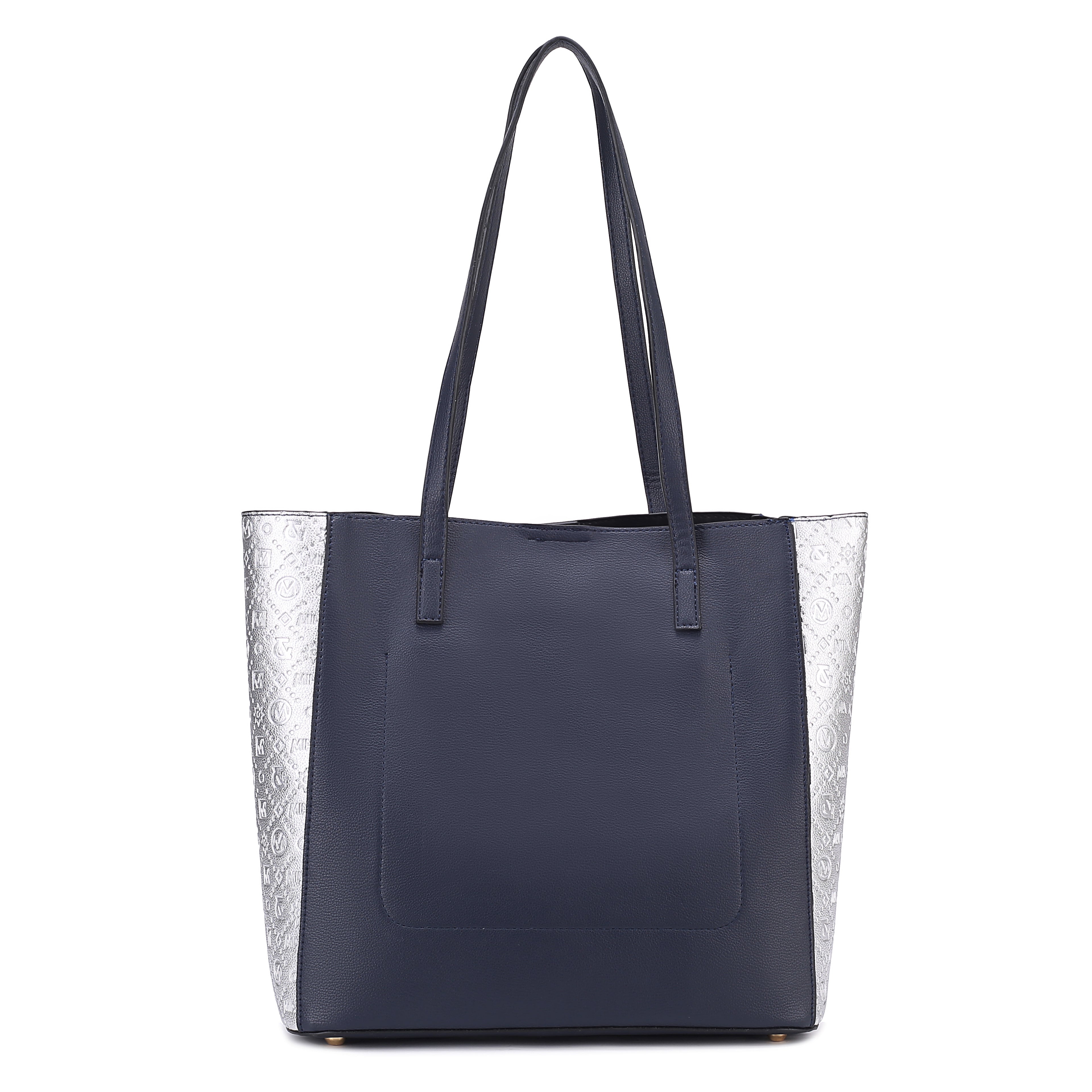  MKF Collection Leah Tote Bag - Silver - Bonton