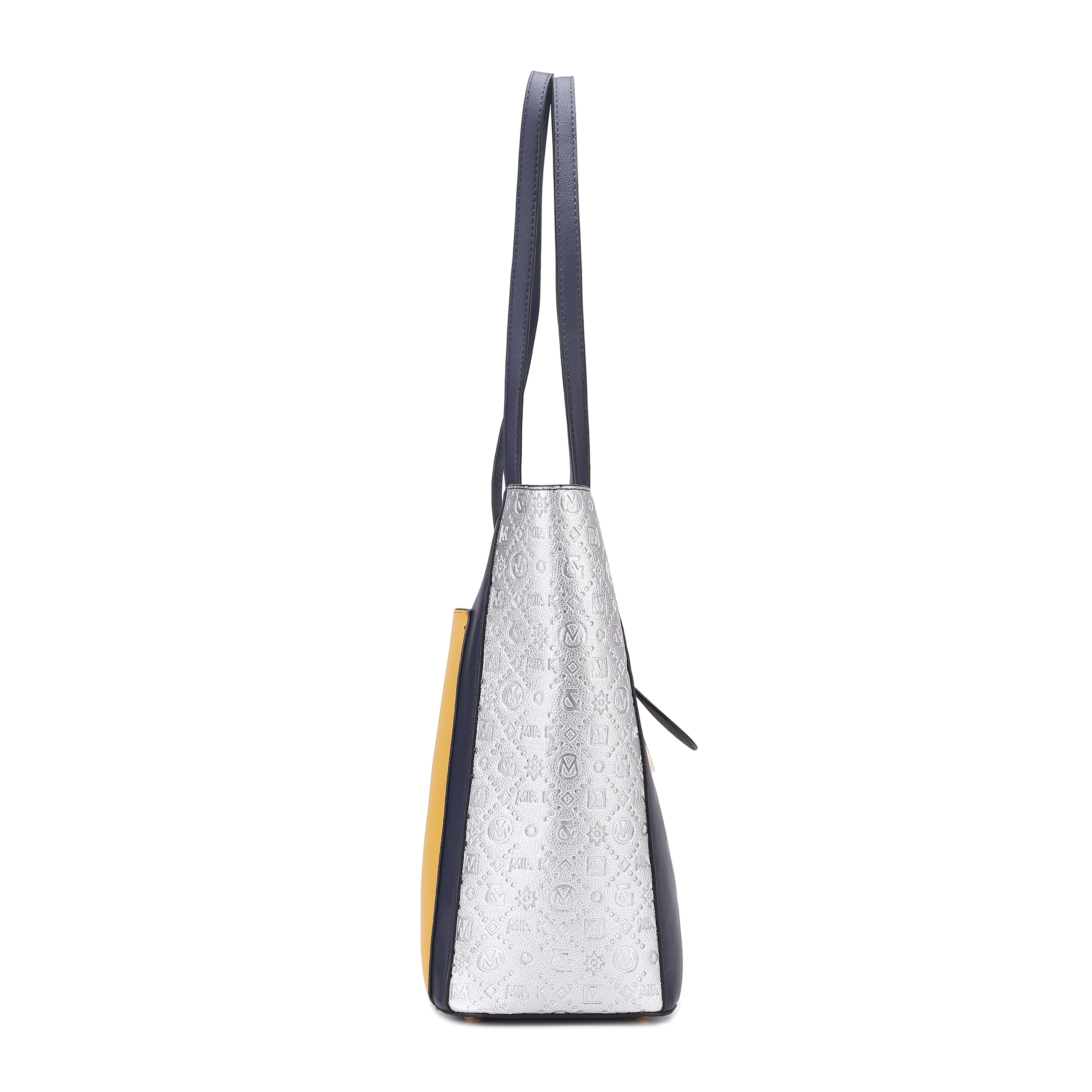  MKF Collection Leah Tote Bag - Silver - Bonton