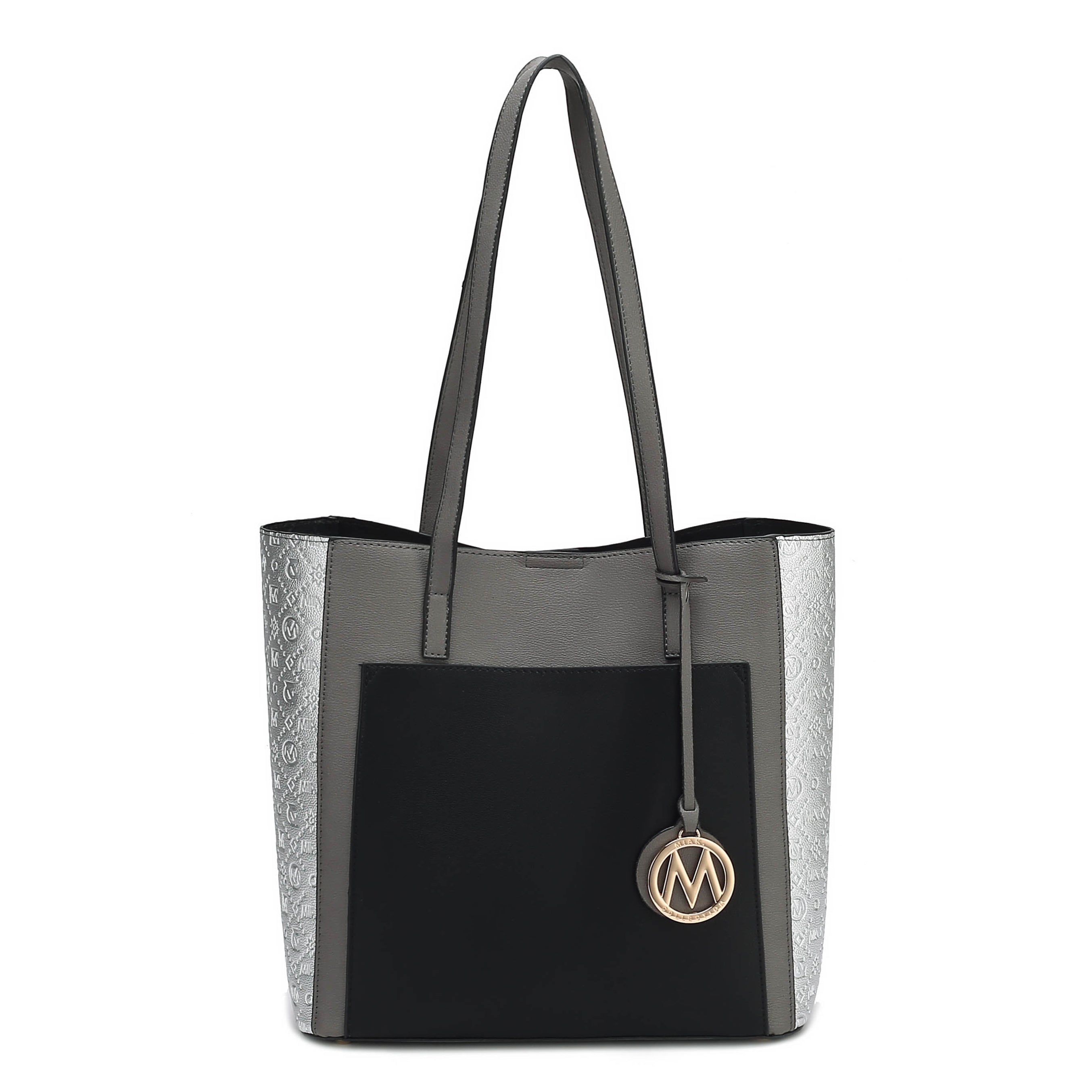  MKF Collection Leah Tote Bag - Silver - Bonton