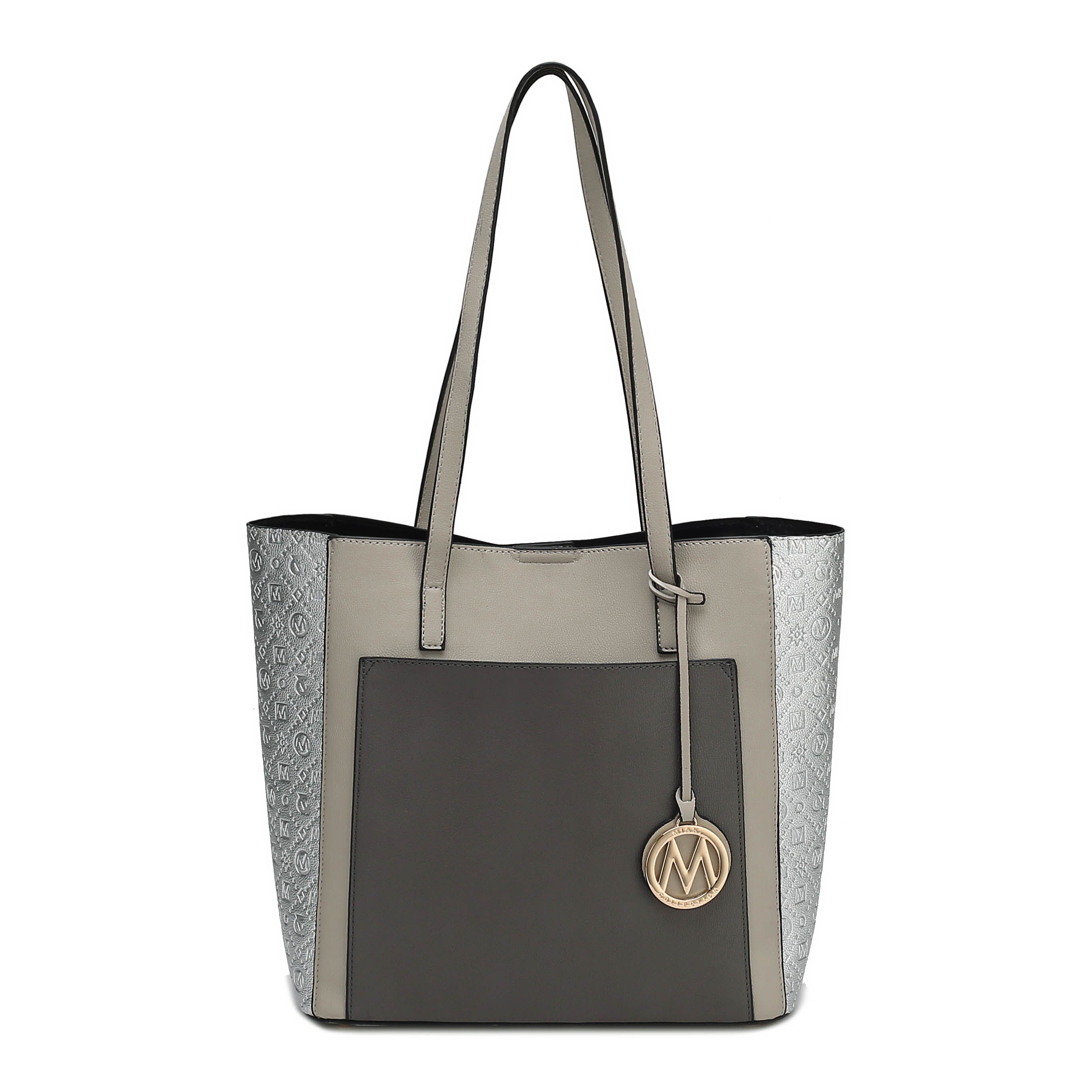  MKF Collection Leah Tote Bag - Silver - Bonton