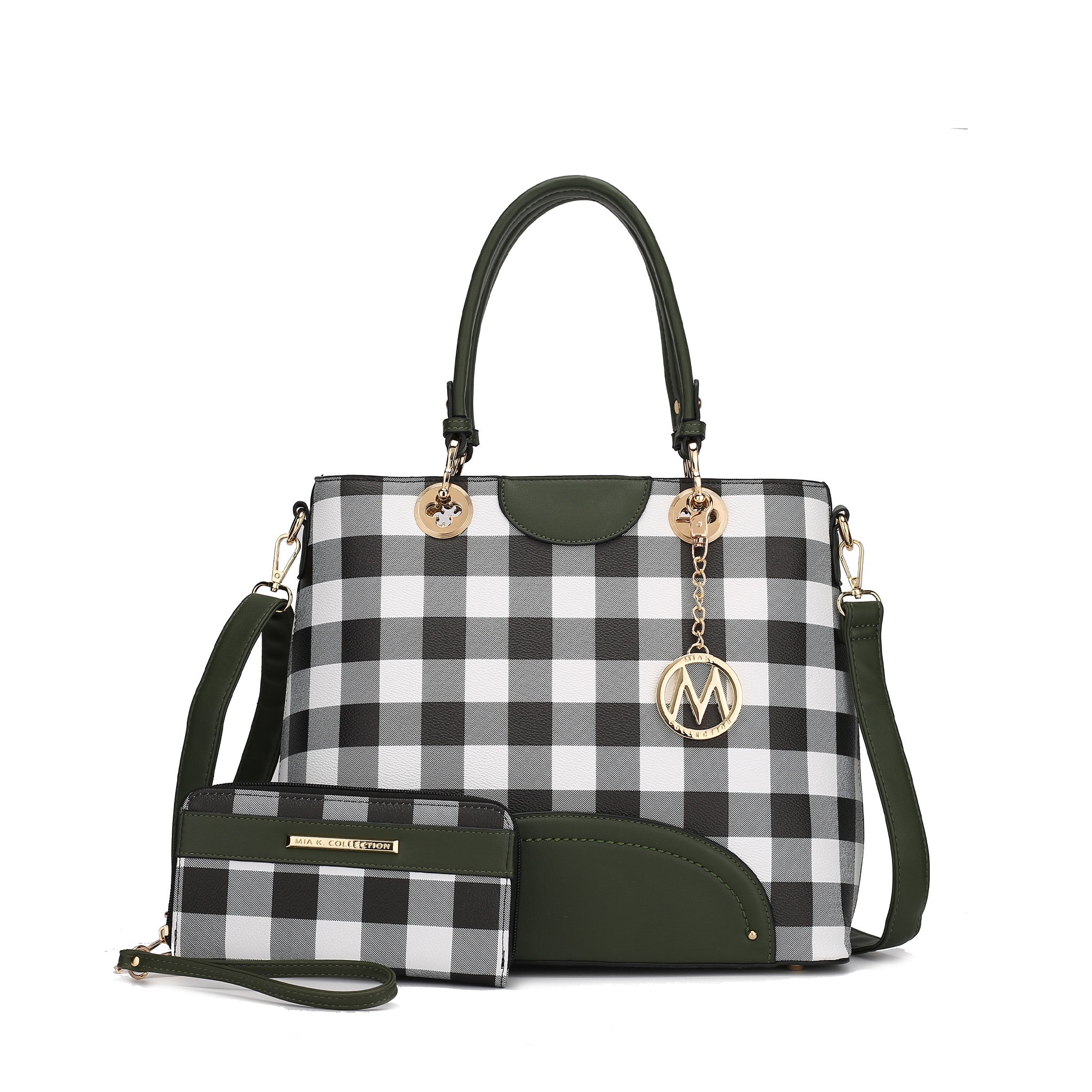  MKF Collection Gabriella Shoulder Bag and Set - Black - Bonton