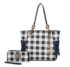 Yale Tote Bag and Wallet Set