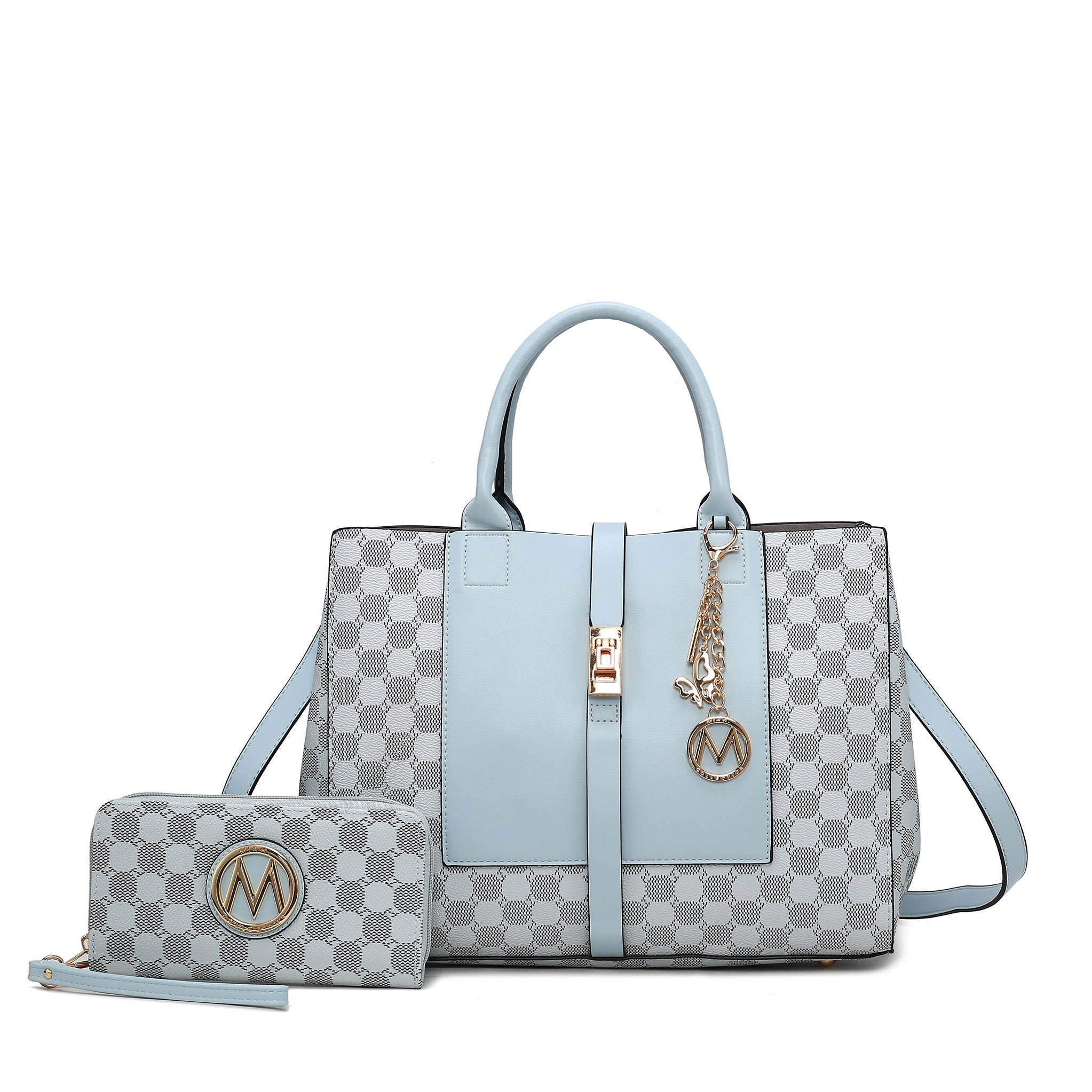  MKF Collection Yuliana II Shoulder Bag and Wallet Set - Black - Bonton