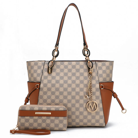 Xenia Tote Bag and Wallet Set