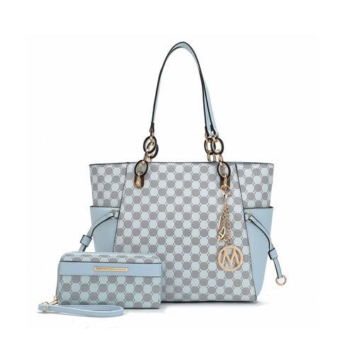 Xenia Tote Bag and Wallet Set