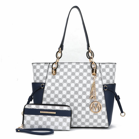 Xenia Tote Bag and Wallet Set