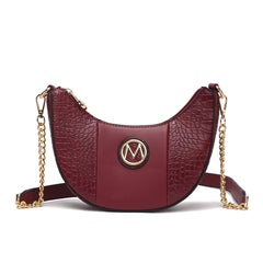 Amira Embossed Crossbody Bag