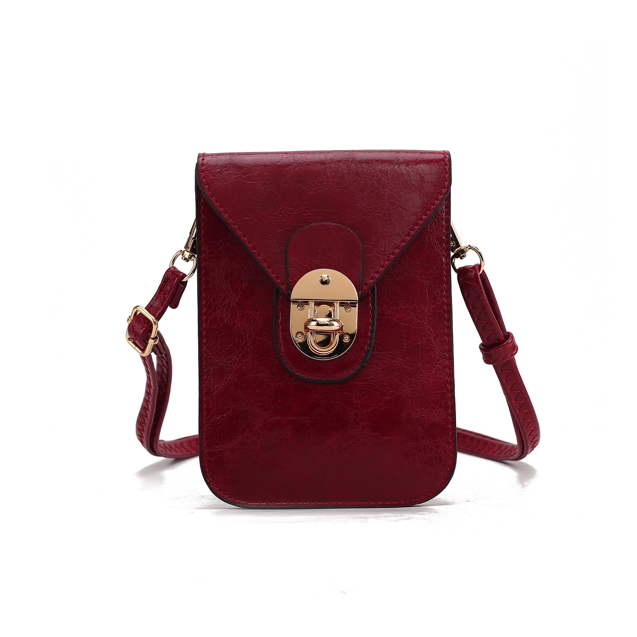  MKF Collection Havana Phone Crossbody Bag - Red - Bonton