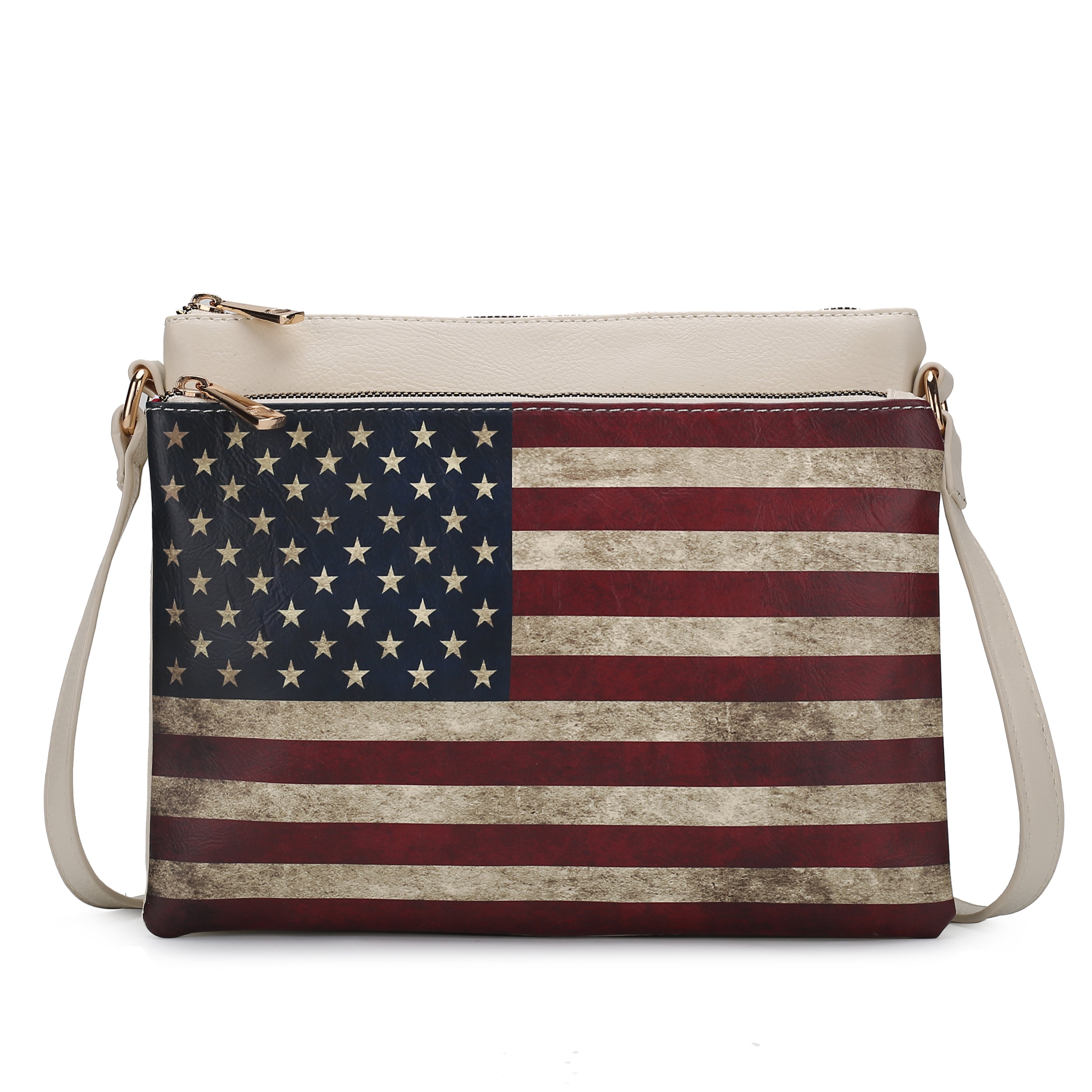  MKF Collection Madeline Crossbody Bag - Beige - Bonton