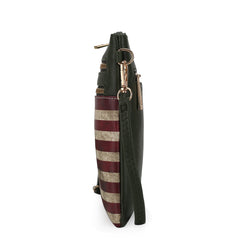 Genesis Printed Flag Crossbody Bag