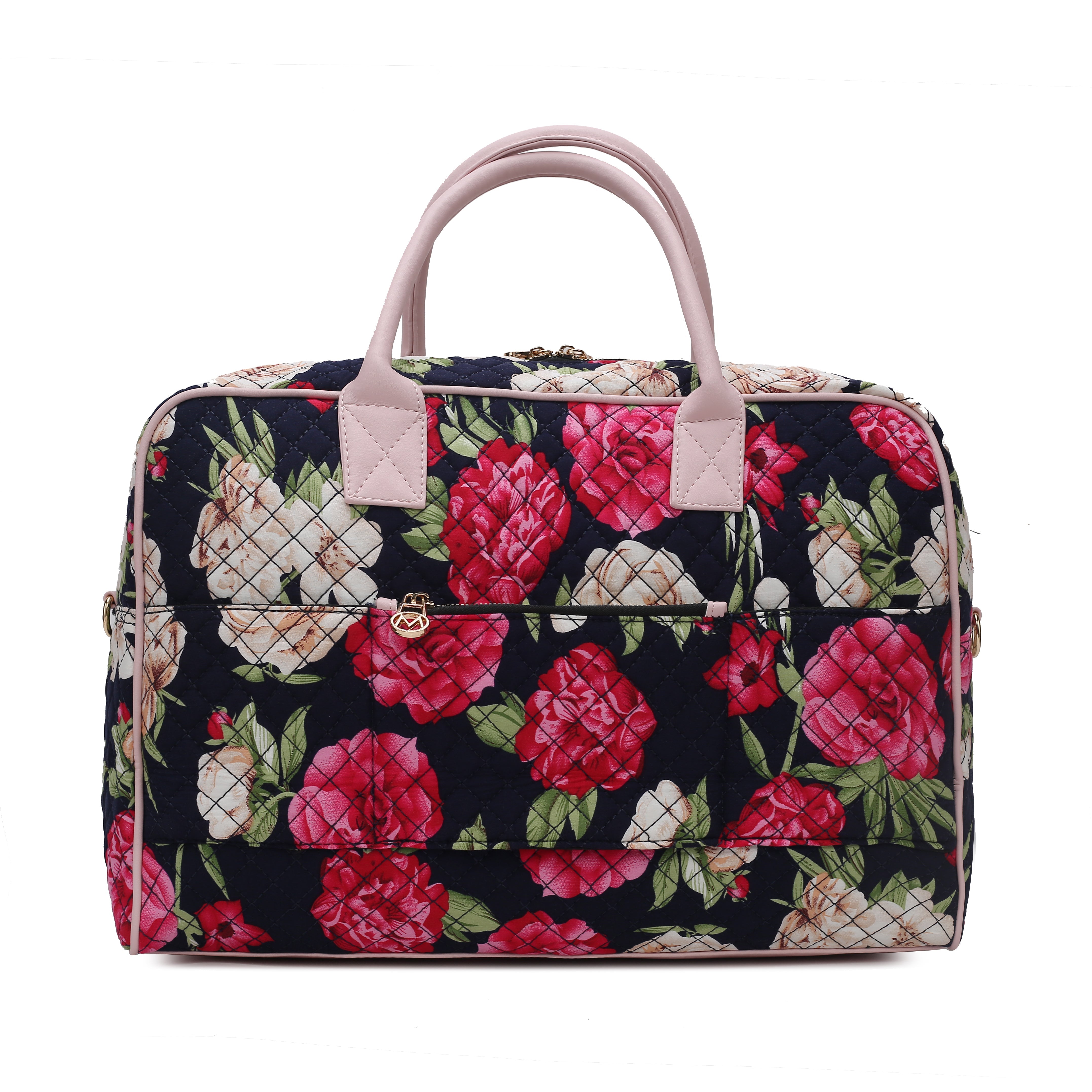  MKF Collection Jayla Weekender Bag - Floral Navy - Bonton